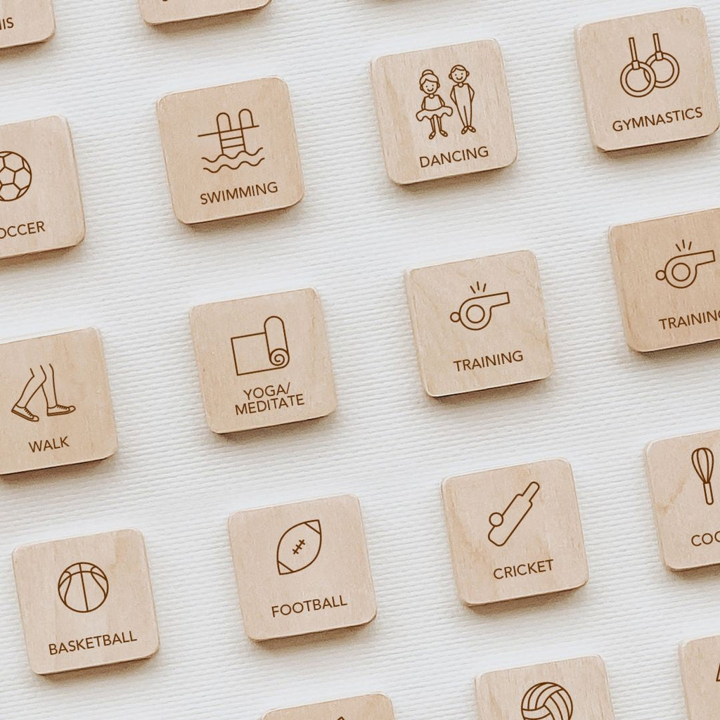 Little Agenda Expansion Tiles Set - Activities | Playroom Avenue