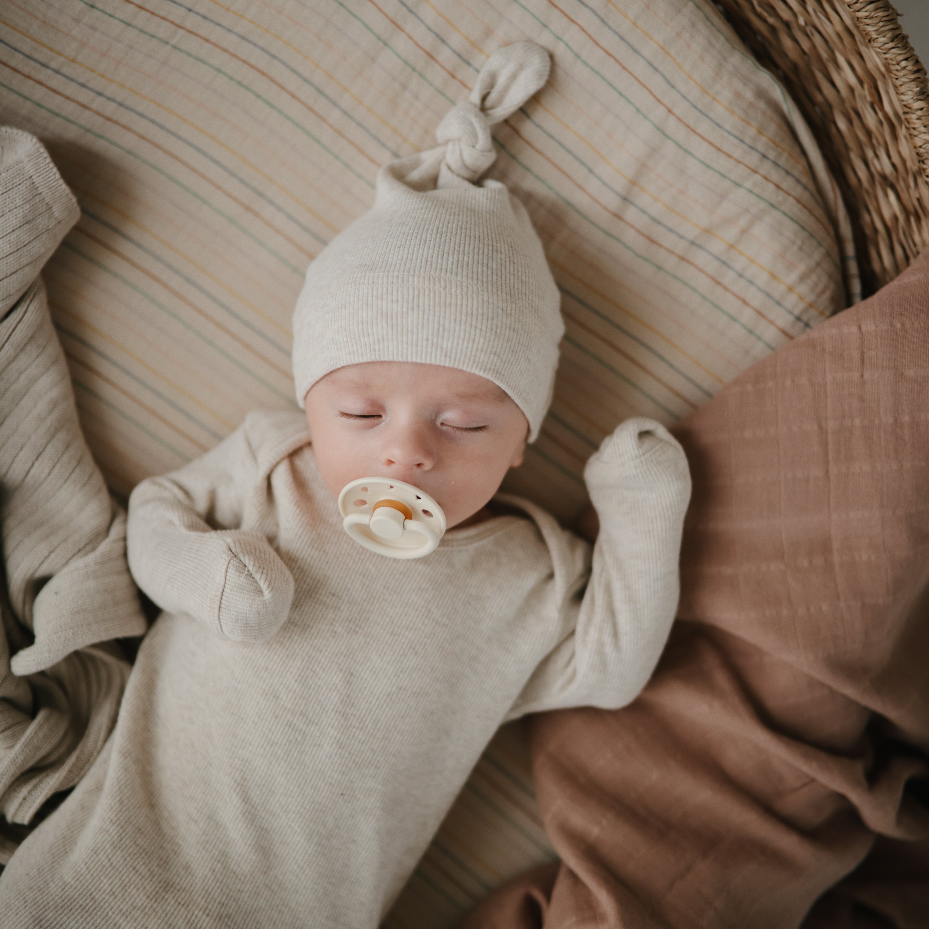 Mushie Organic Cotton Muslin Cloths 3-Pack | Playroom Avenue