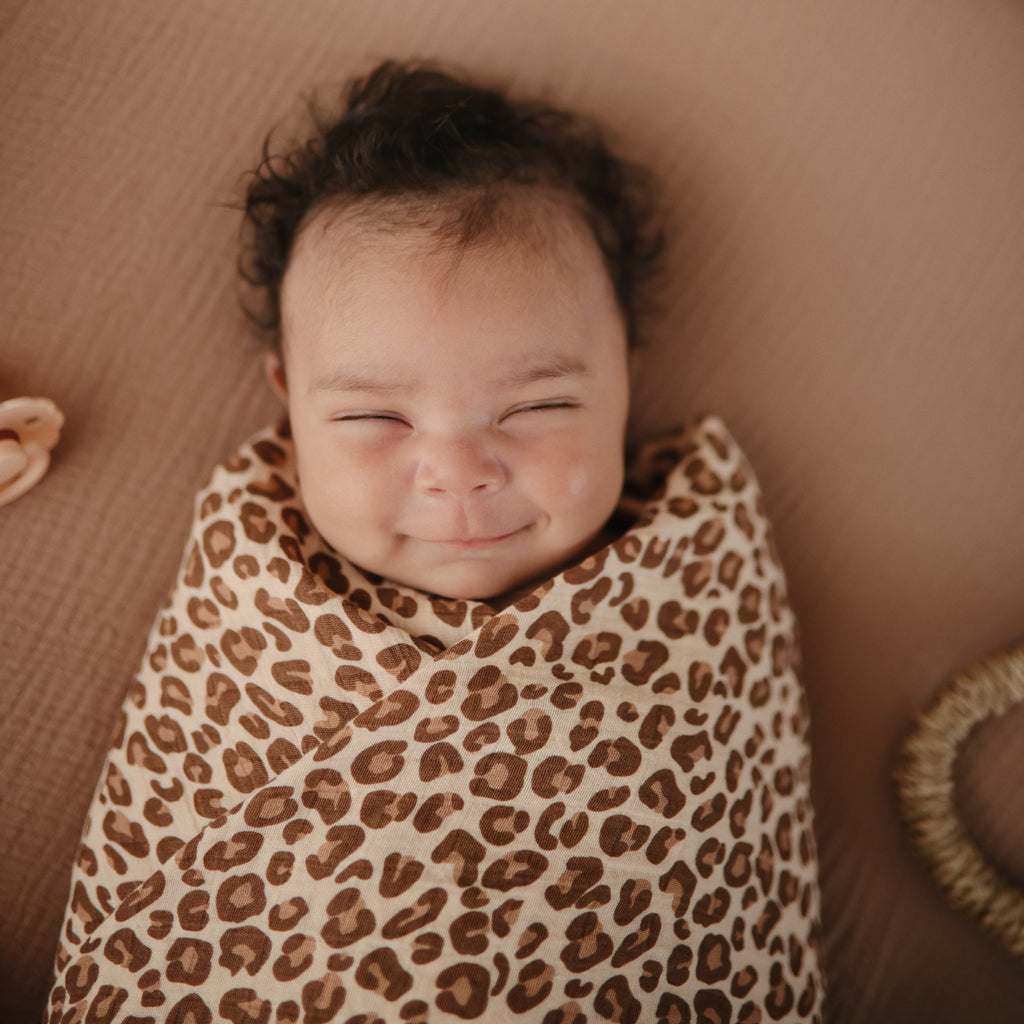 Mushie Organic Cotton Muslin Swaddle Blanket | Playroom Avenue