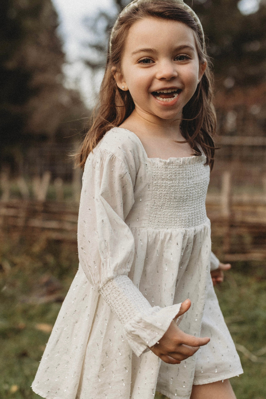 La Petit Lapin Harlow | Cotton Sparkle Dress | Wink | Playroom Avenue