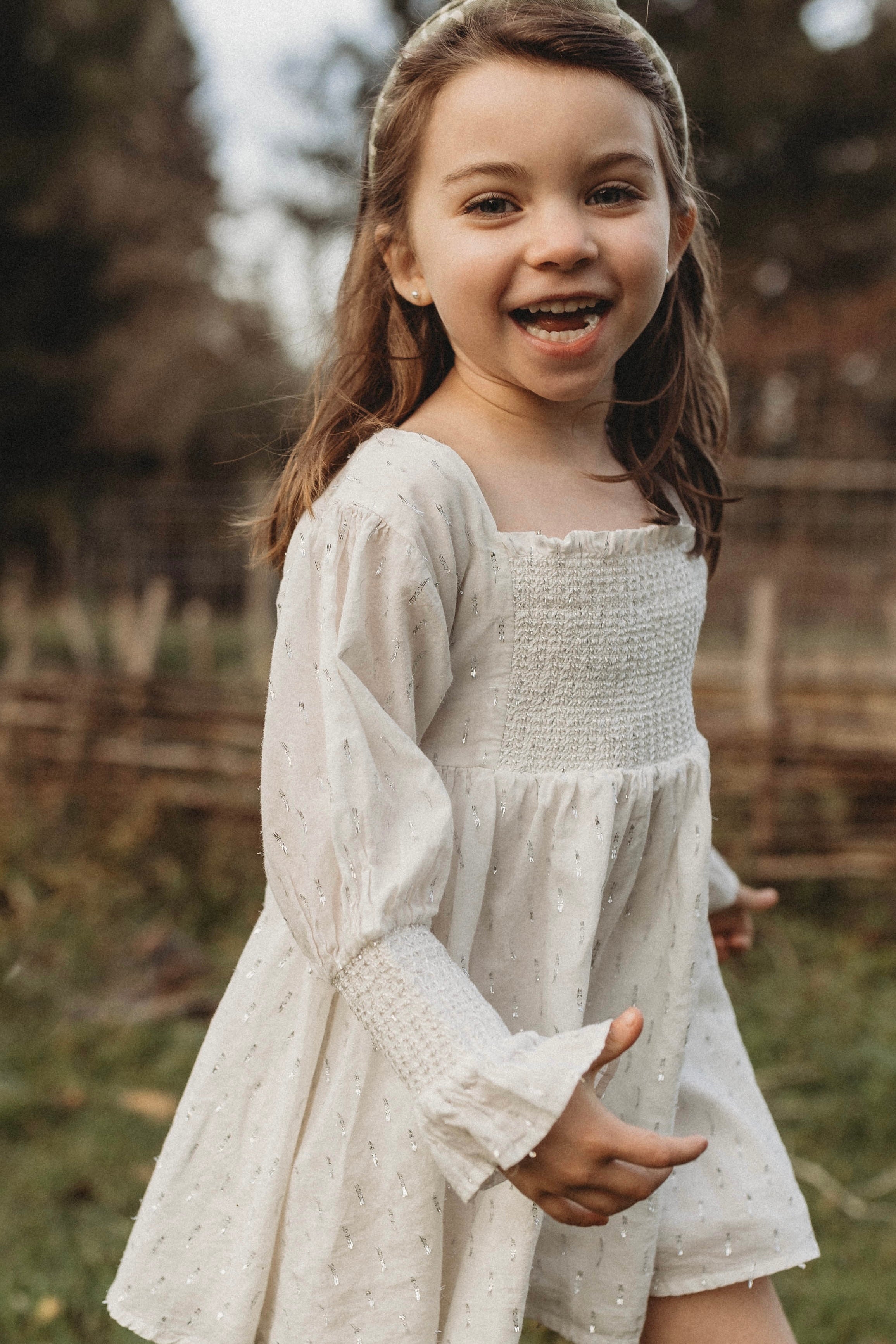 La Petit Lapin Harlow | Cotton Sparkle Dress | Wink | Playroom Avenue