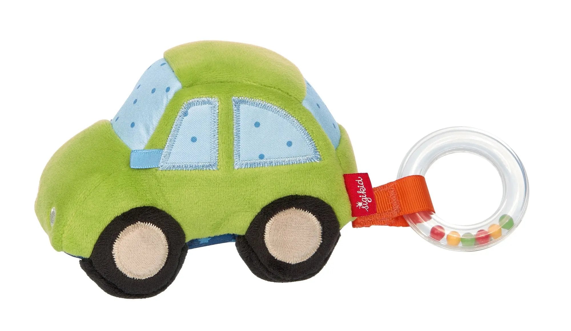 Sigikid Green Car Activity Grasp Toy | Playroom Avenue
