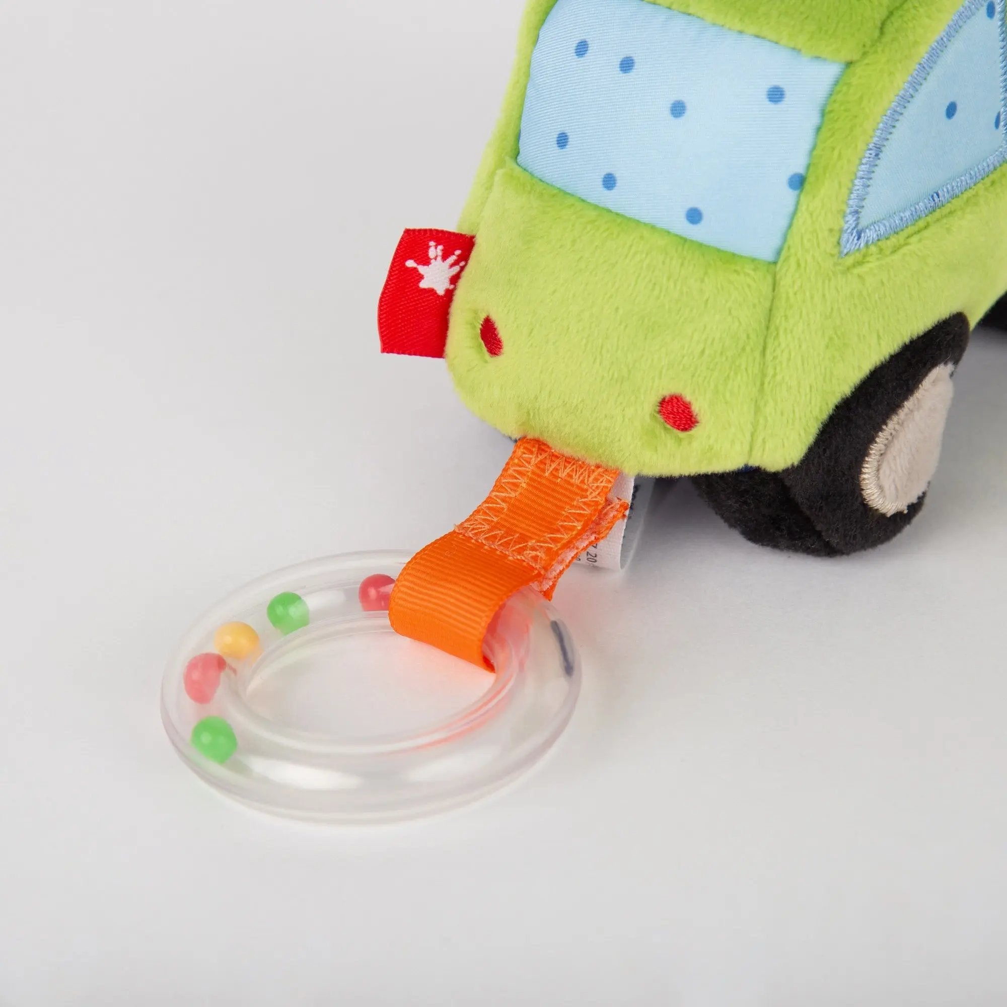 Sigikid Green Car Activity Grasp Toy | Playroom Avenue
