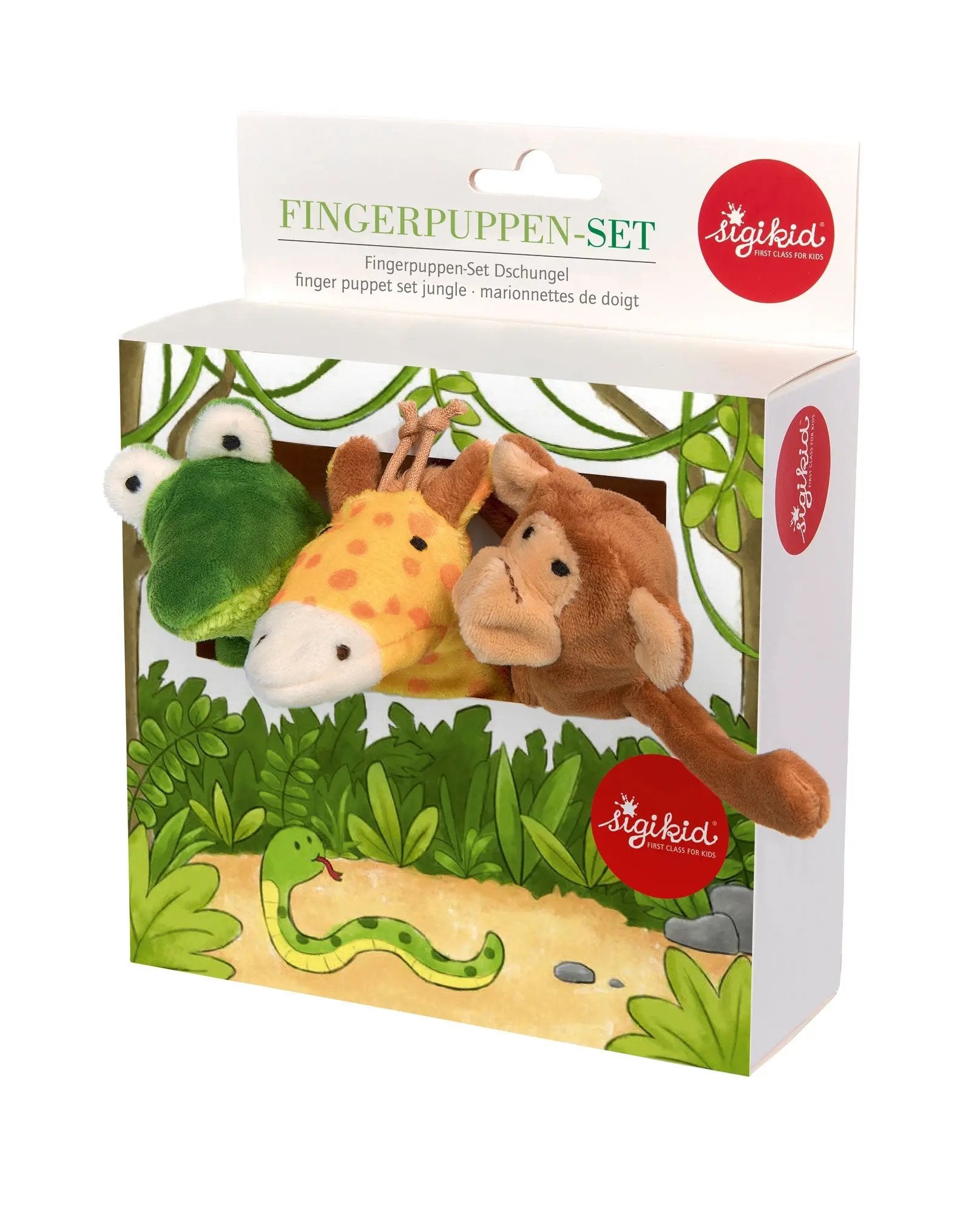 Sigikid Finger Puppet Set: Jungle | Playroom Avenue