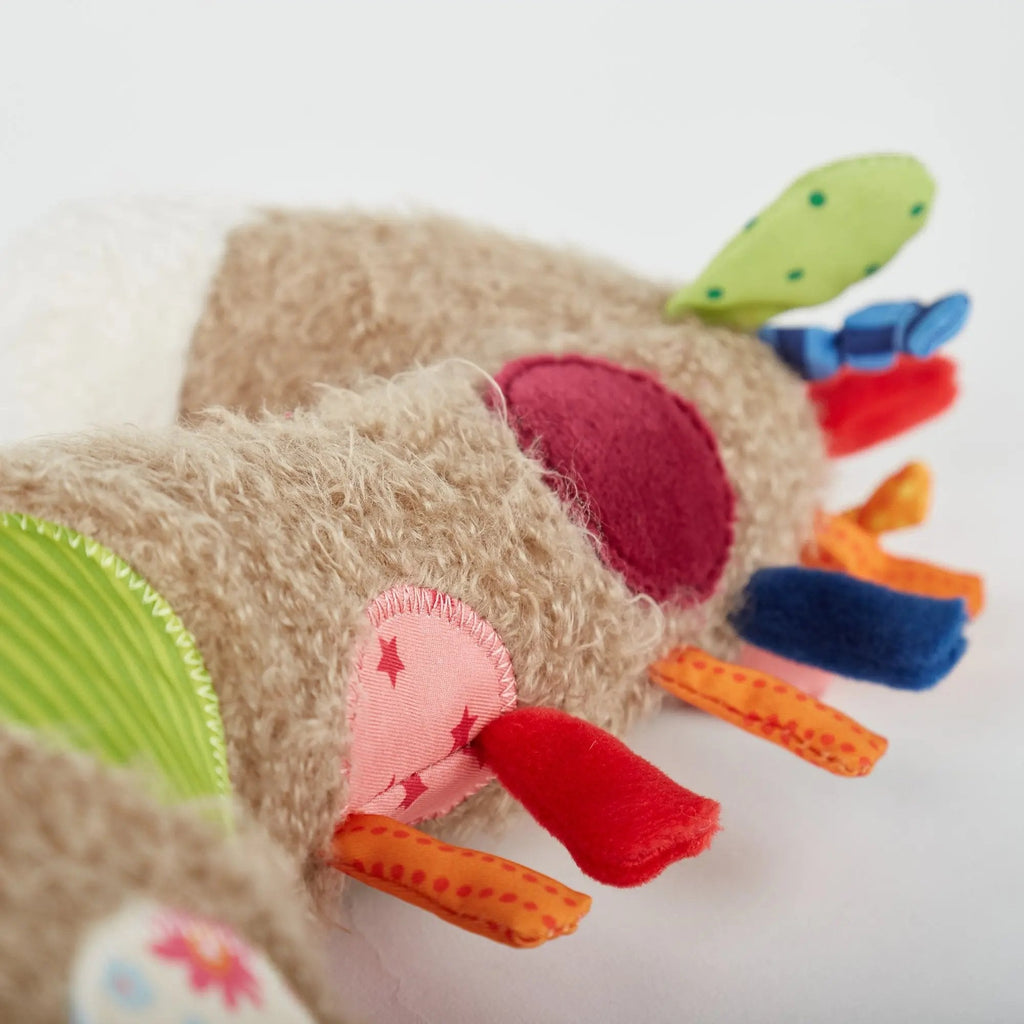 Sigikid Patchwork Giraffe Plush Toy | Playroom Avenue