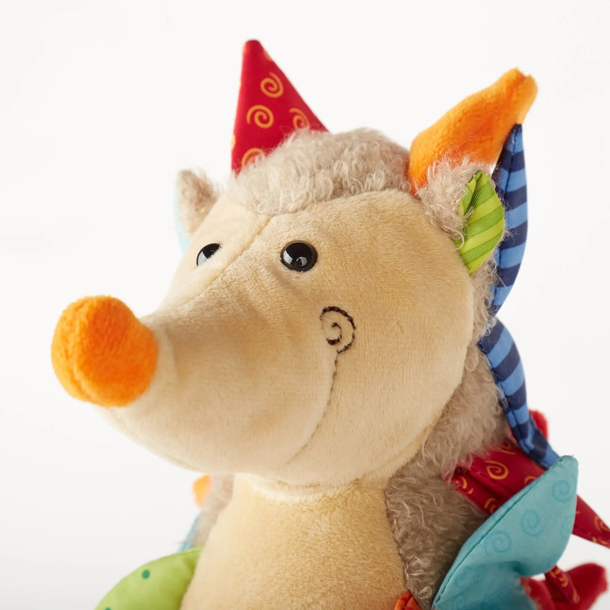 Sigikid Patchwork Hedgehog Plush Toy | Playroom Avenue