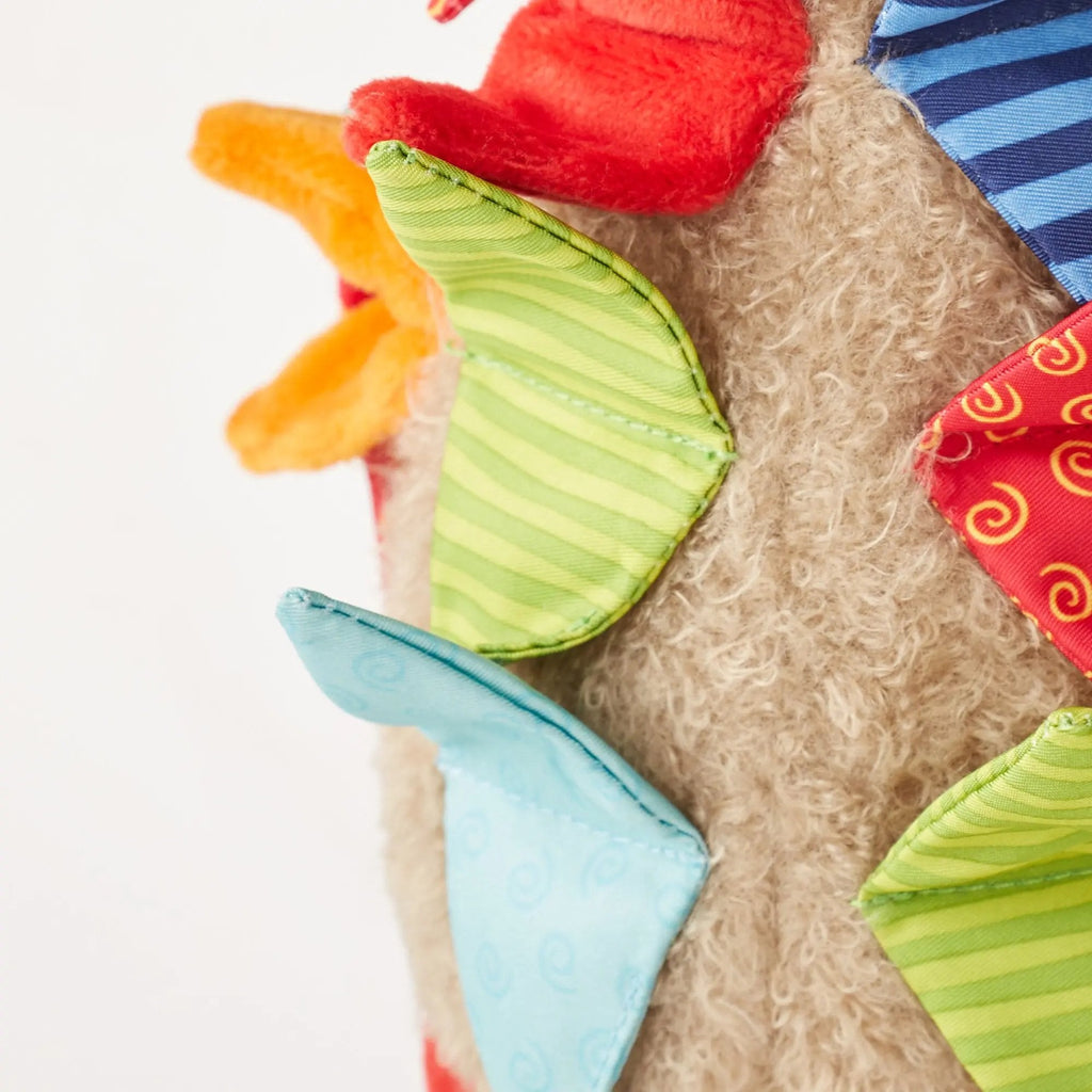 Sigikid Patchwork Hedgehog Plush Toy | Playroom Avenue