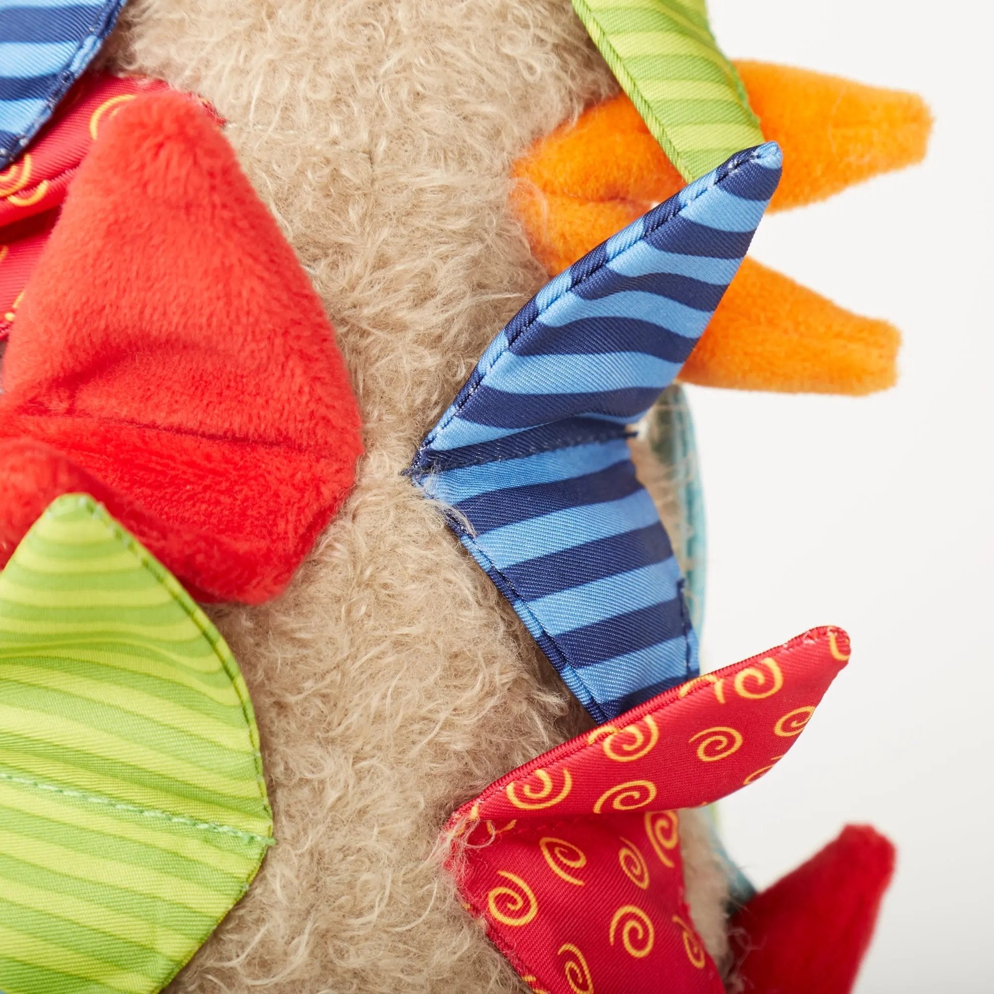 Sigikid Patchwork Hedgehog Plush Toy | Playroom Avenue