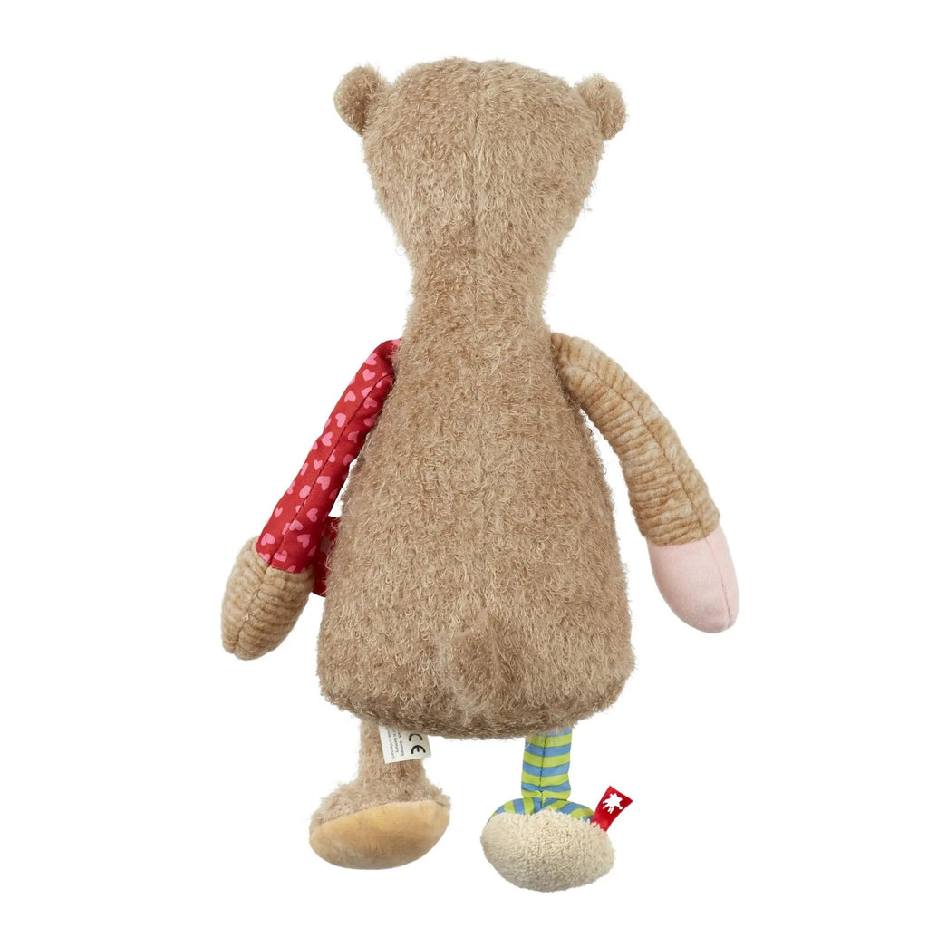 Sigikid Patchwork Bear Plush Toy | Playroom Avenue