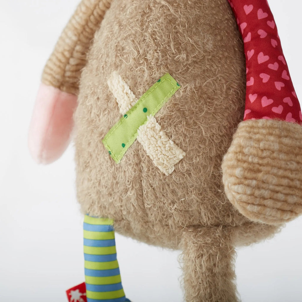 Sigikid Patchwork Bear Plush Toy | Playroom Avenue