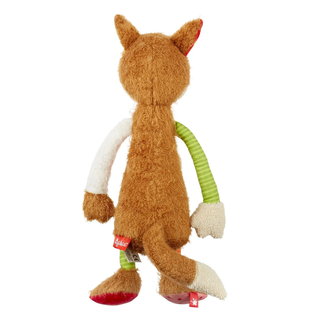 Sigikid Patchwork Fox Plush Toy | Playroom Avenue