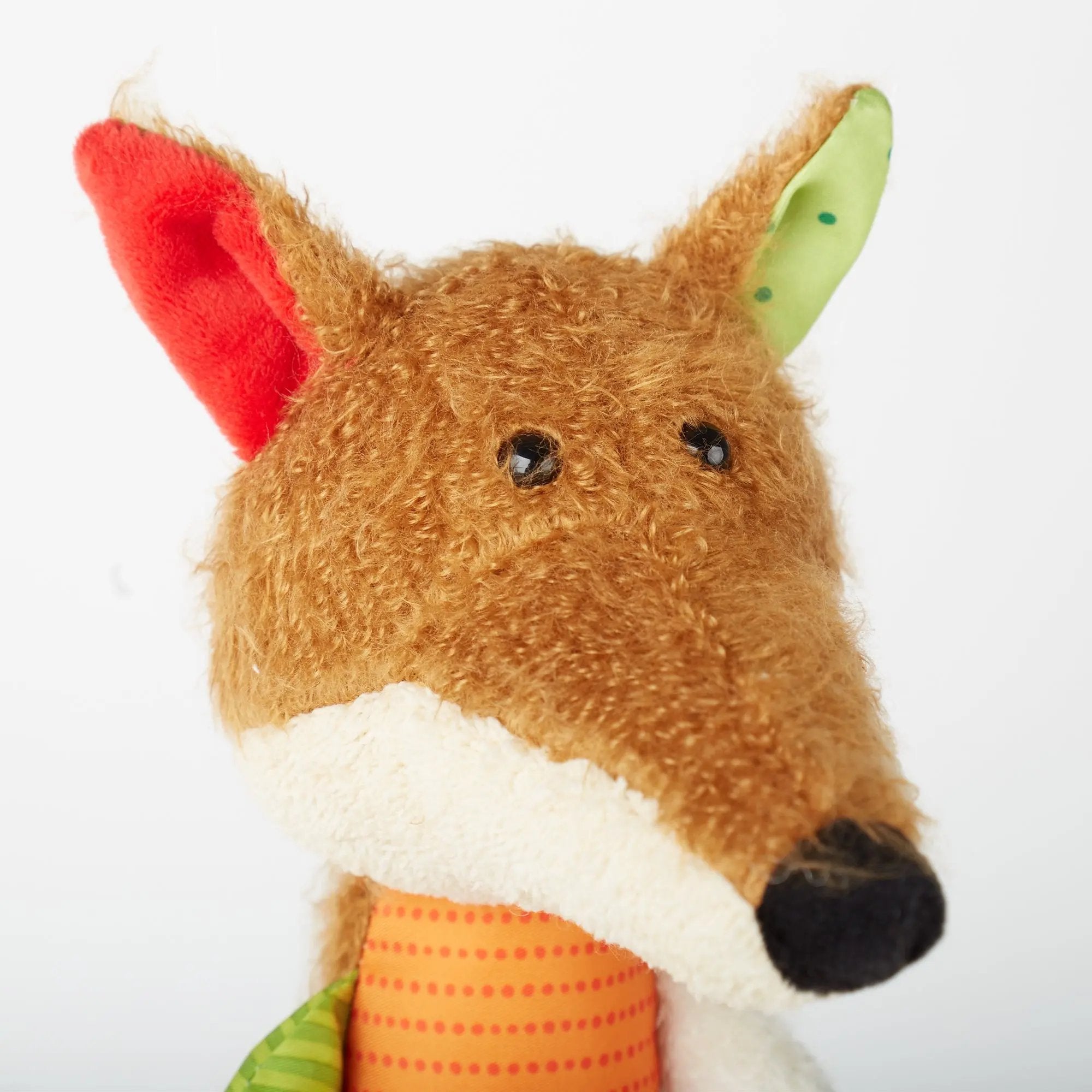 Sigikid Patchwork Fox Plush Toy | Playroom Avenue