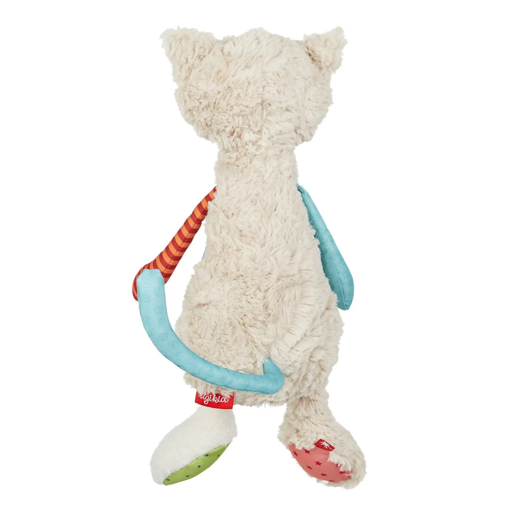 Sigikid Patchwork Cat Plush Toy | Playroom Avenue