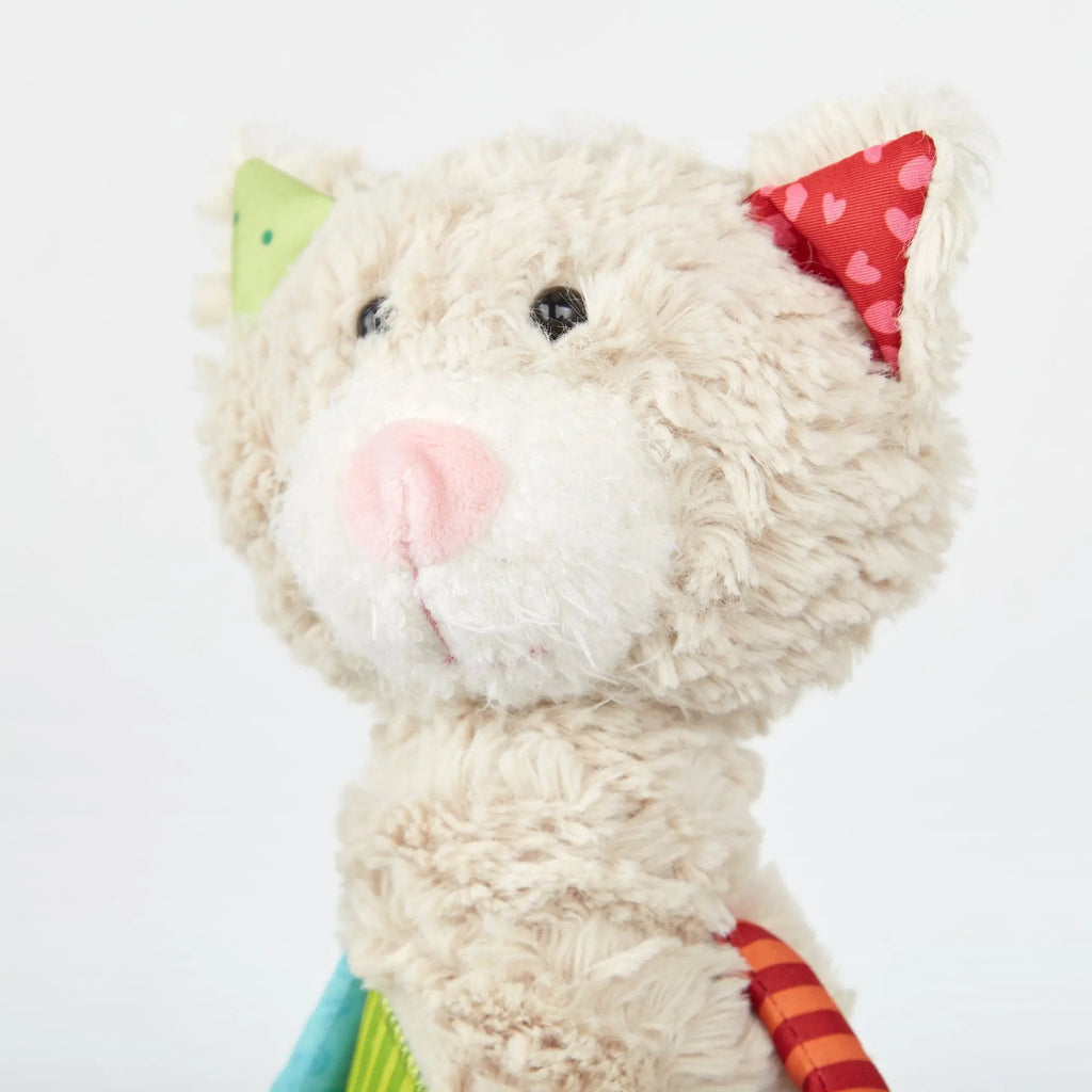 Sigikid Patchwork Cat Plush Toy | Playroom Avenue
