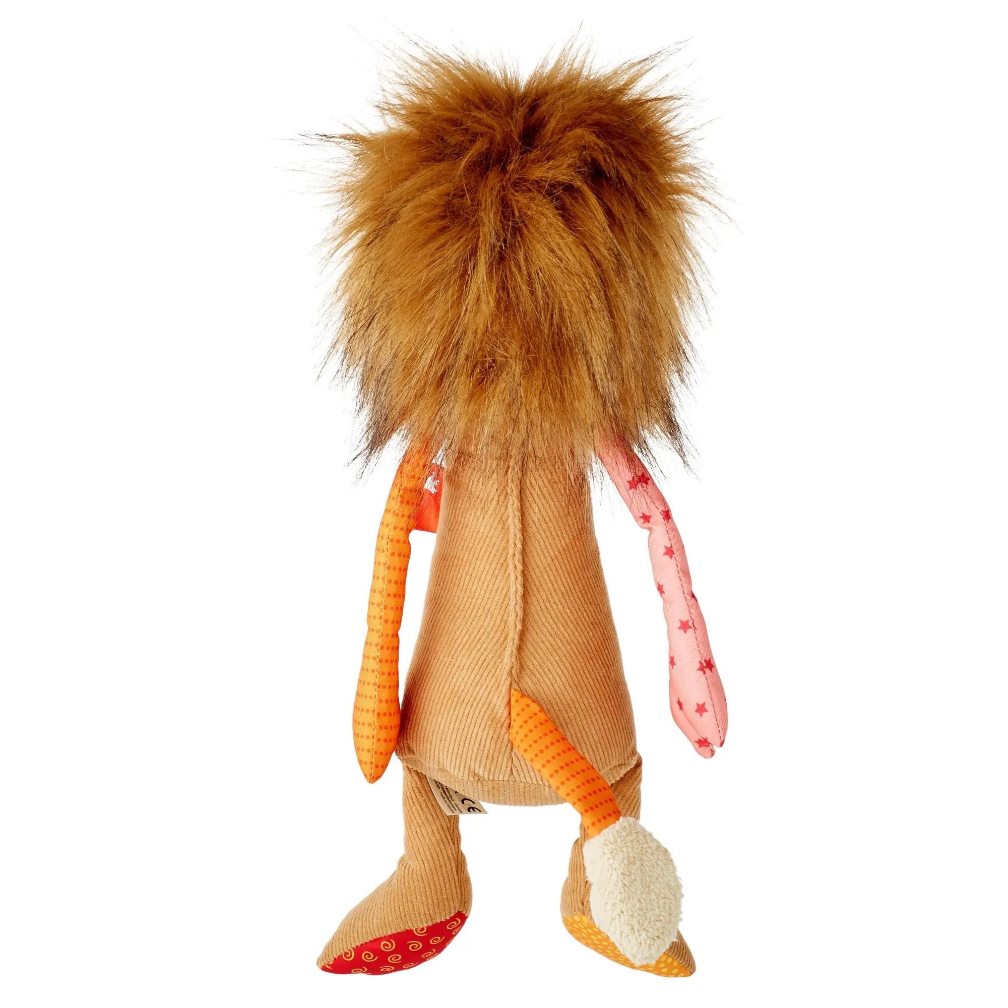 Sigikid Patchwork Lion Plush Toy | Playroom Avenue