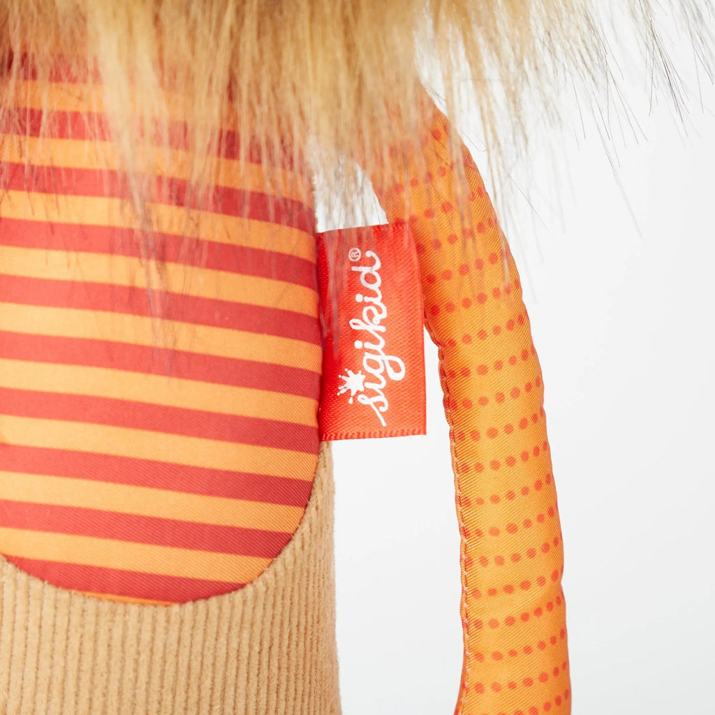 Sigikid Patchwork Lion Plush Toy | Playroom Avenue