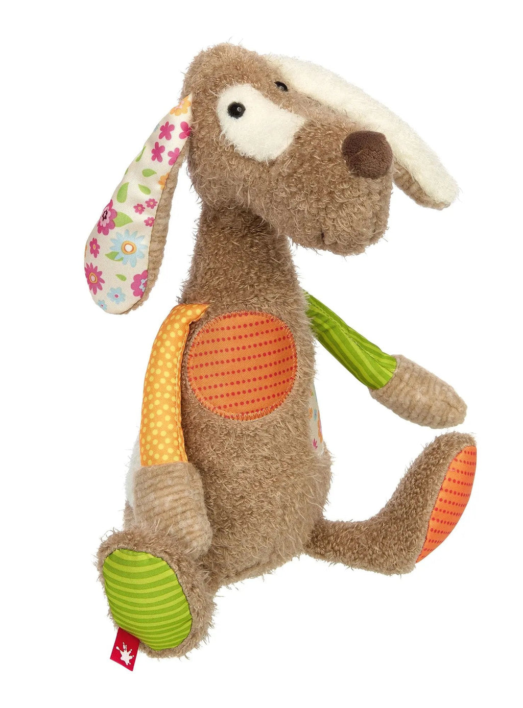 Sigikid Patchwork Dog Plush Toy | Playroom Avenue