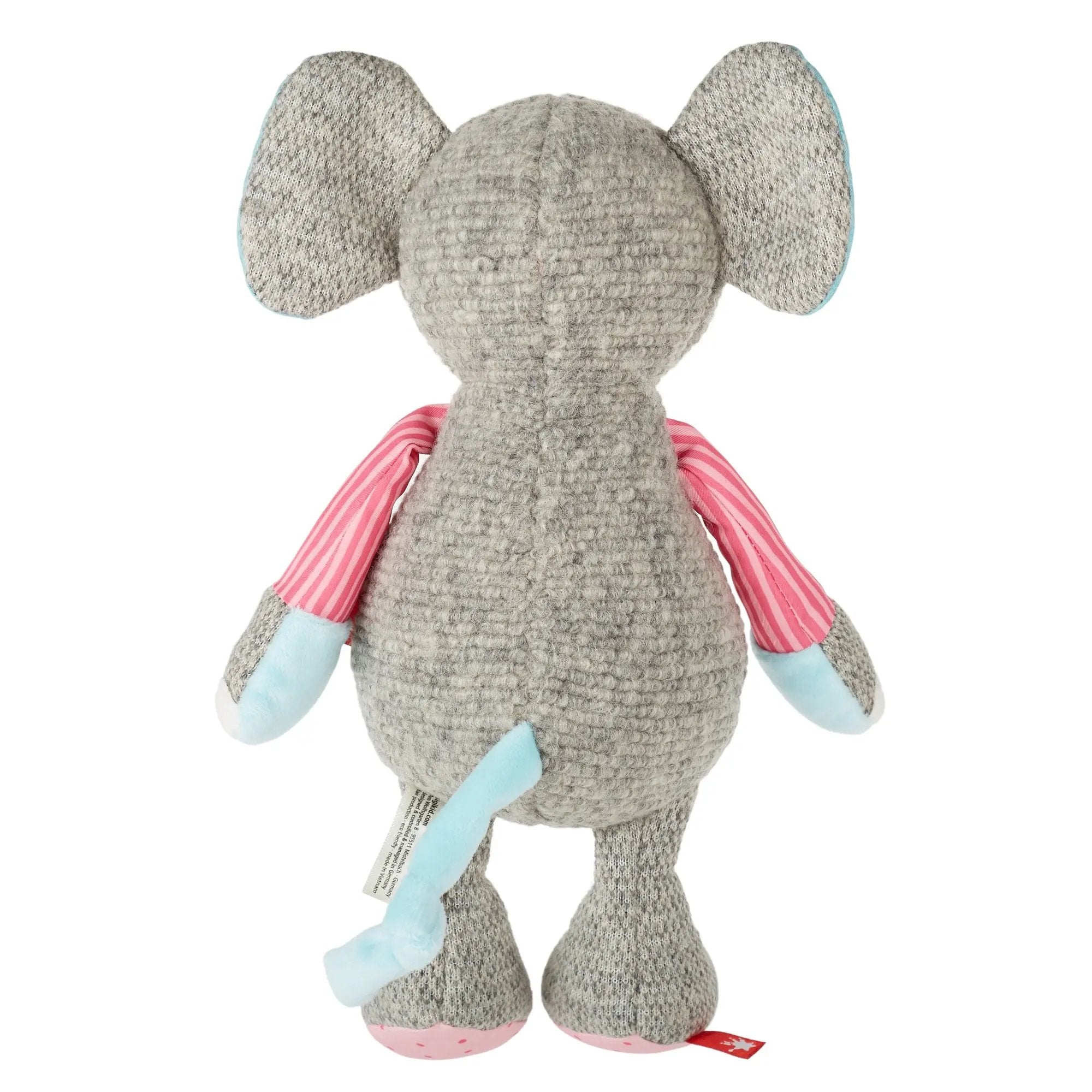Sigikid Patchwork Flower Elephant Plush Toy | Playroom Avenue
