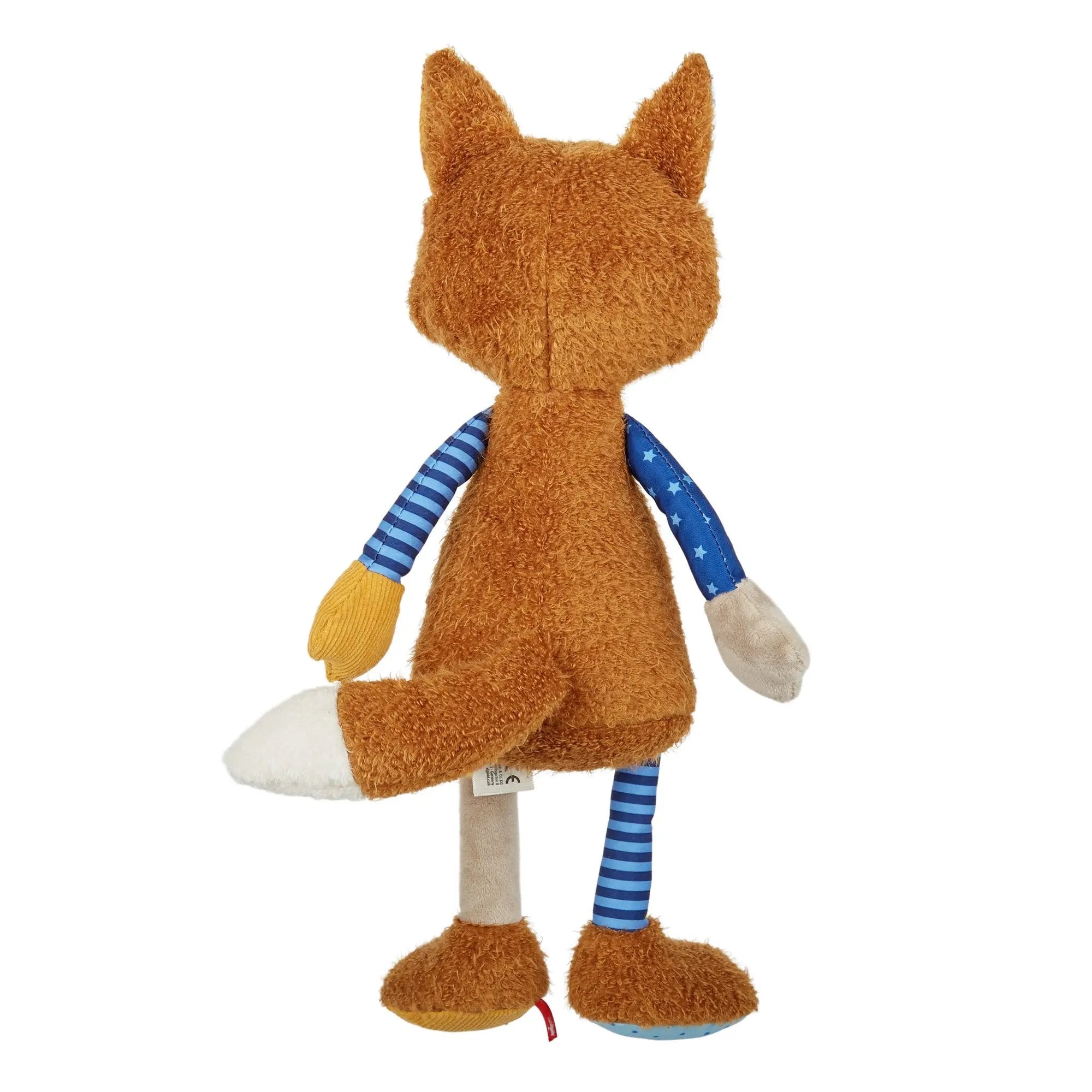 Sigikid Patchwork Young Fox Plush Toy | Playroom Avenue