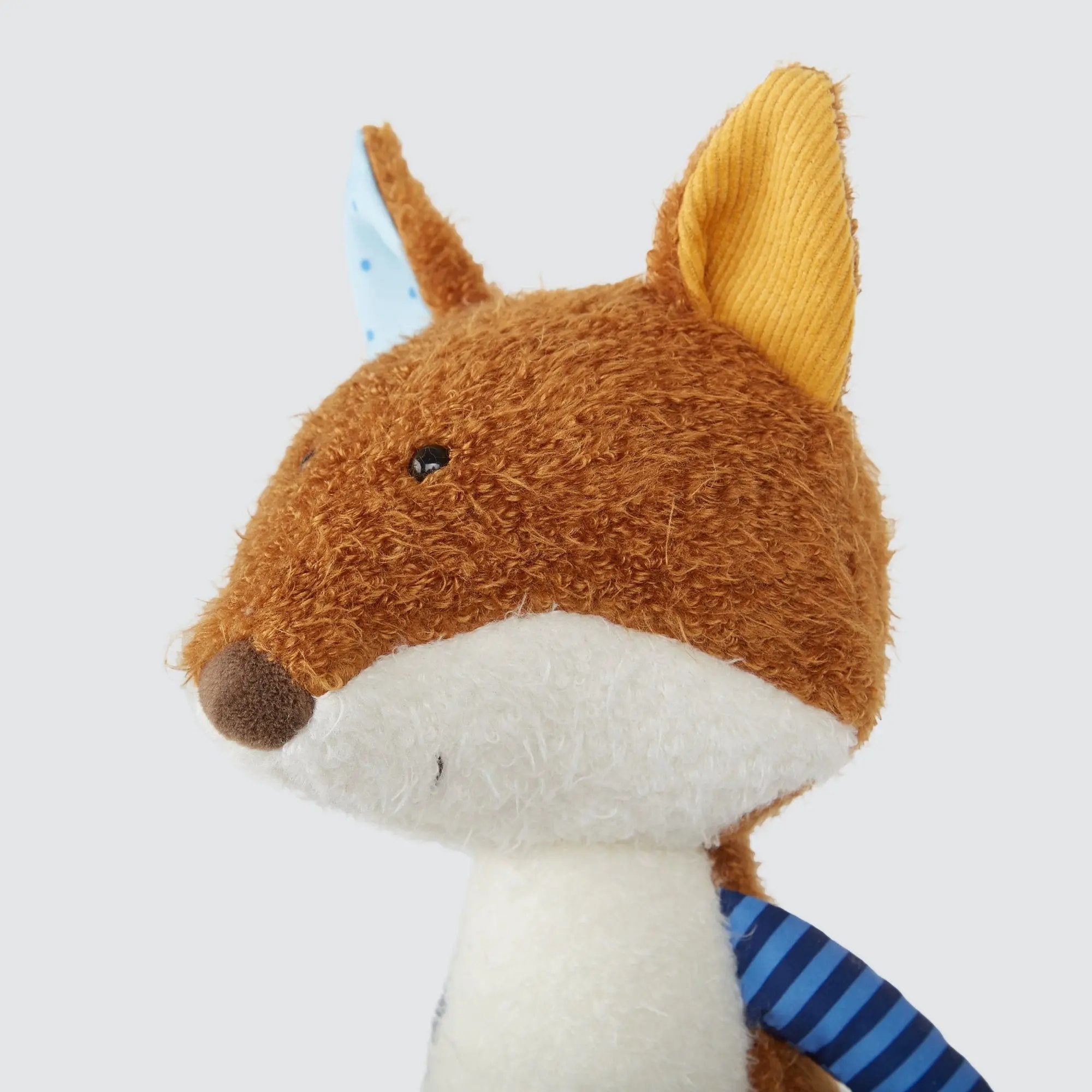 Sigikid Patchwork Young Fox Plush Toy | Playroom Avenue