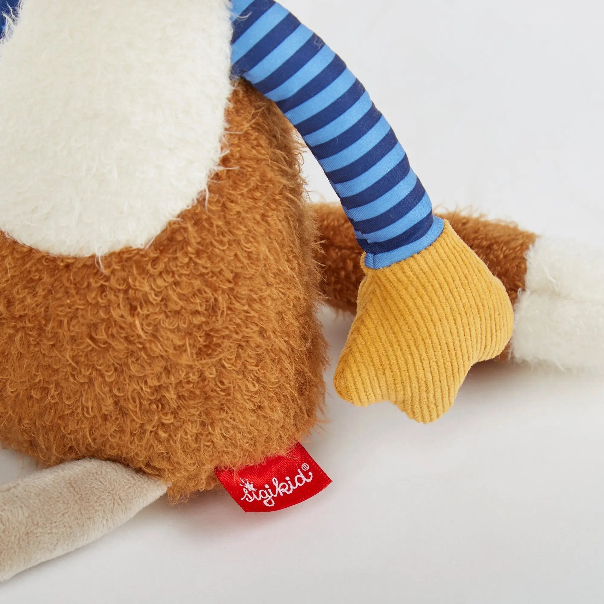 Sigikid Patchwork Young Fox Plush Toy | Playroom Avenue