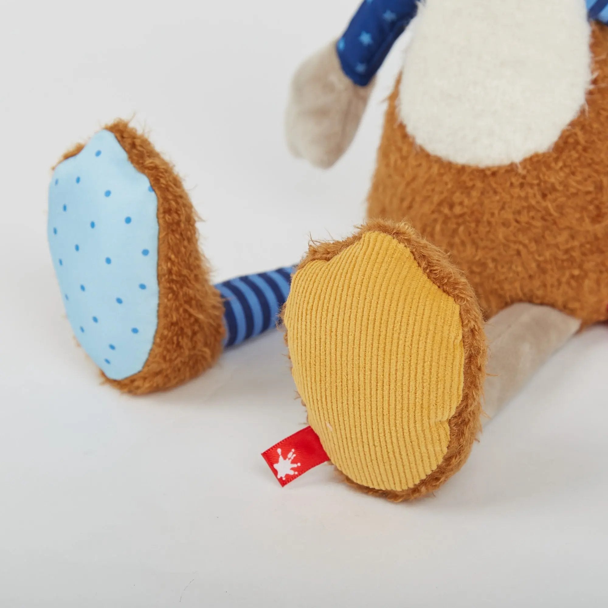 Sigikid Patchwork Young Fox Plush Toy | Playroom Avenue