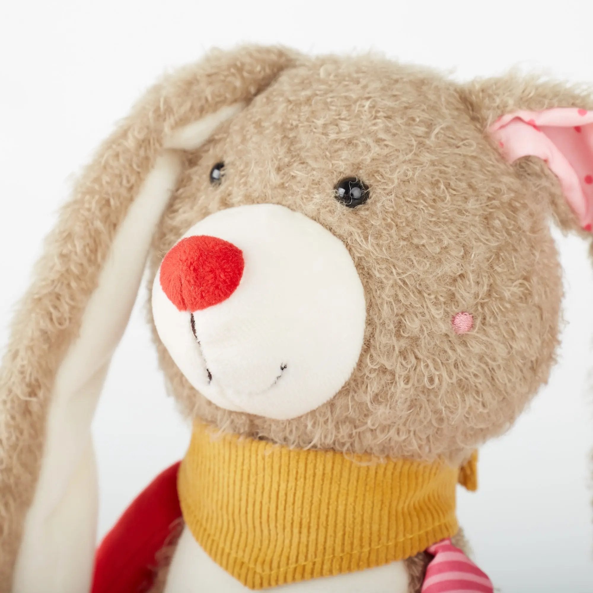 Sigikid Patchwork Bunny Plush Toy | Playroom Avenue