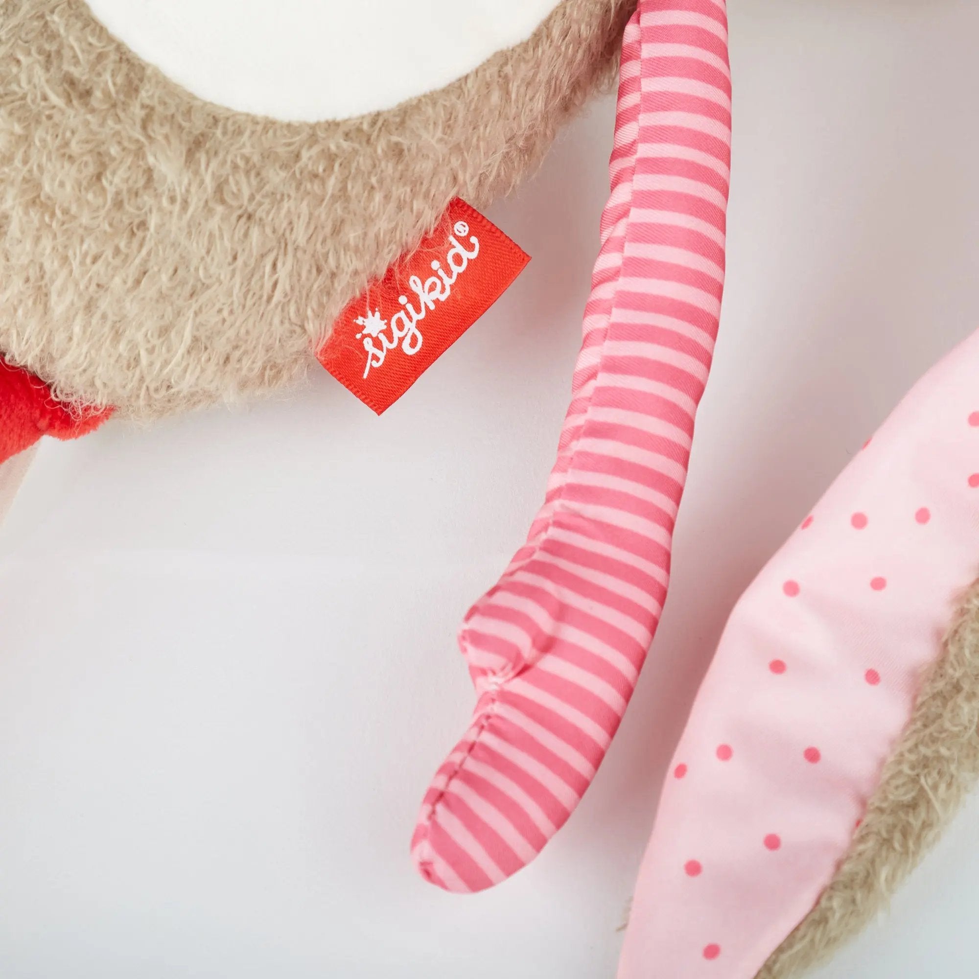 Sigikid Patchwork Bunny Plush Toy | Playroom Avenue