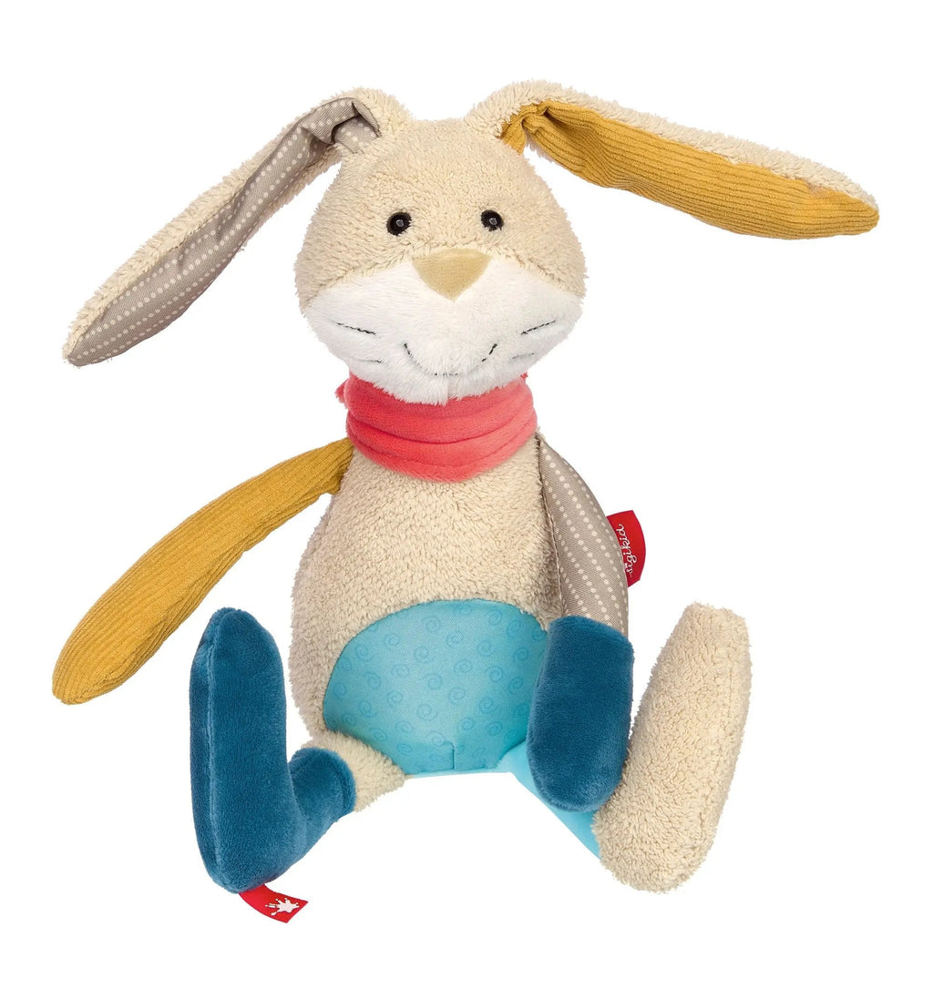 Sigikid Patchwork Rabbit Plush Toy | Playroom Avenue