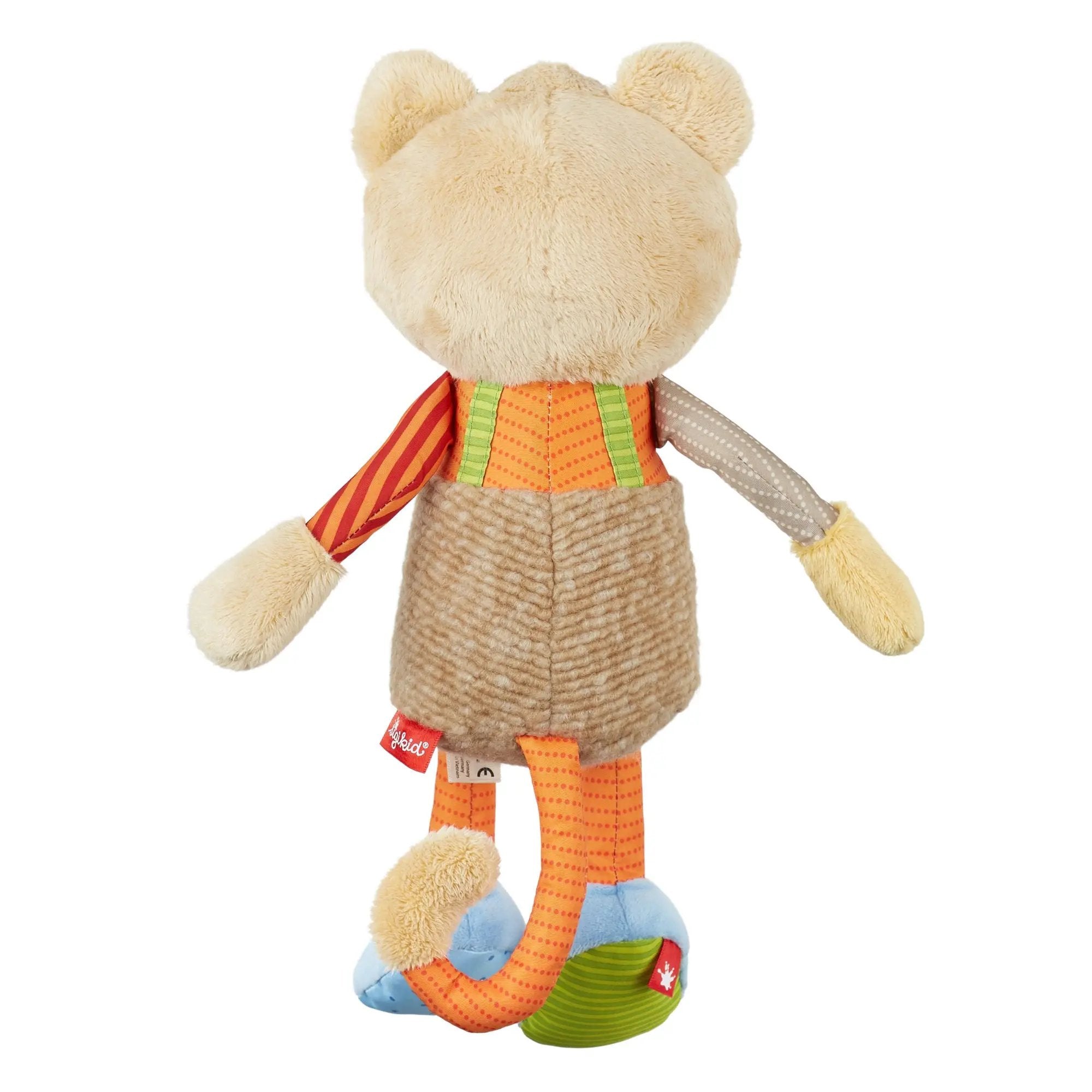 Sigikid Patchwork Tiger Plush Toy | Playroom Avenue