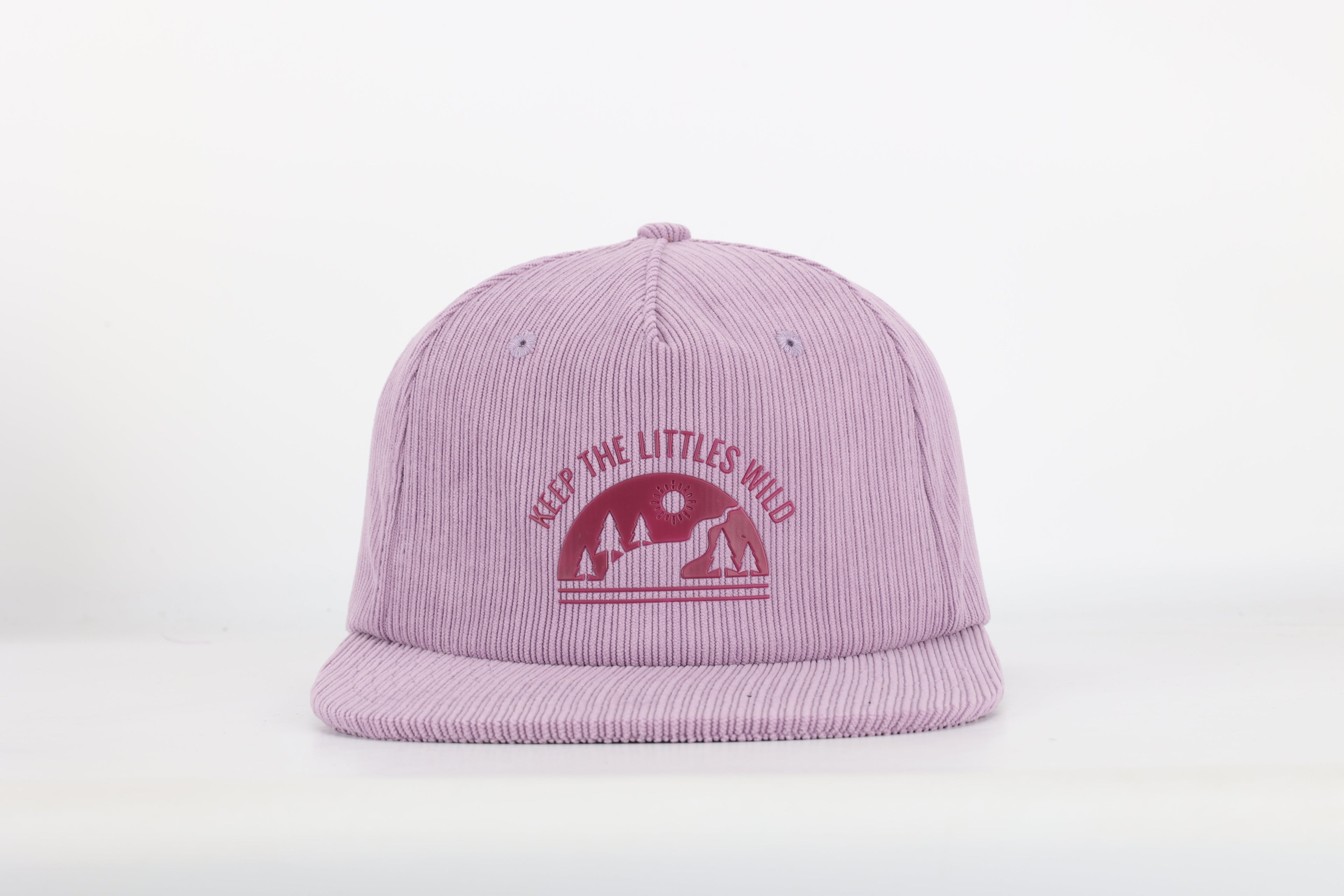 Keep the Littles Wild Purple corduroy SnapBack hat for toddlers and youth | Playroom Avenue