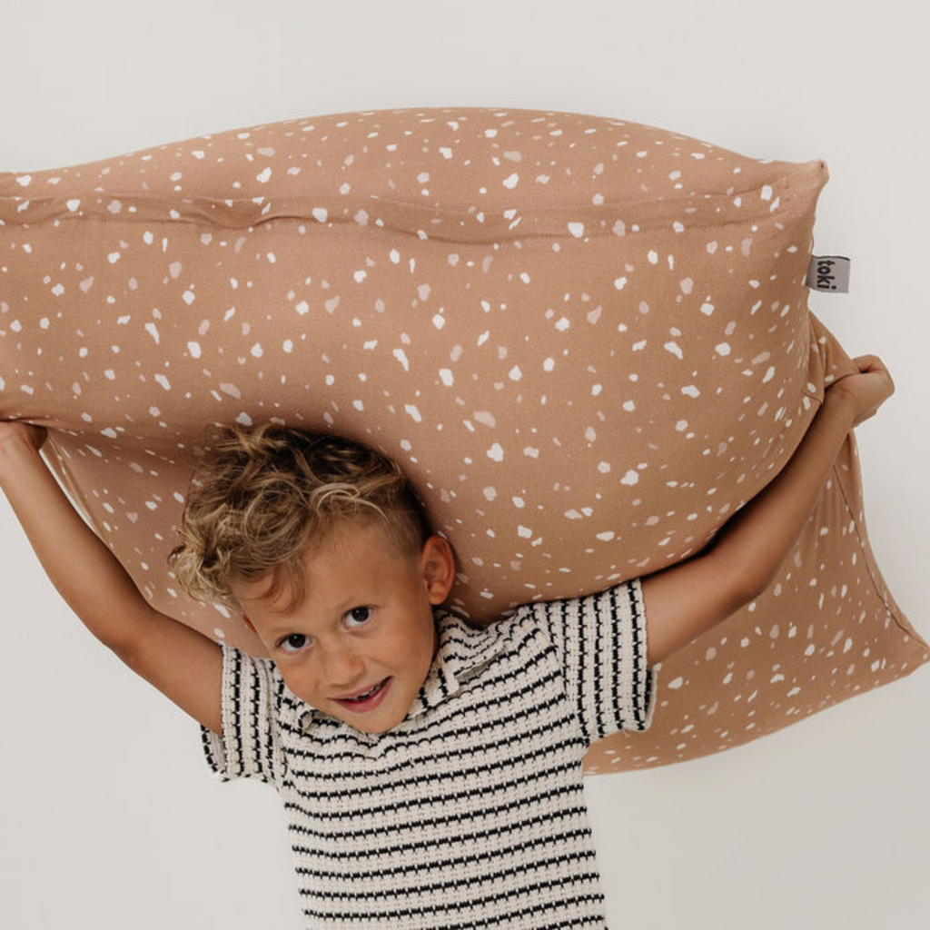 Toki Kids Terrazzo Clay Bean Bag | Playroom Avenue