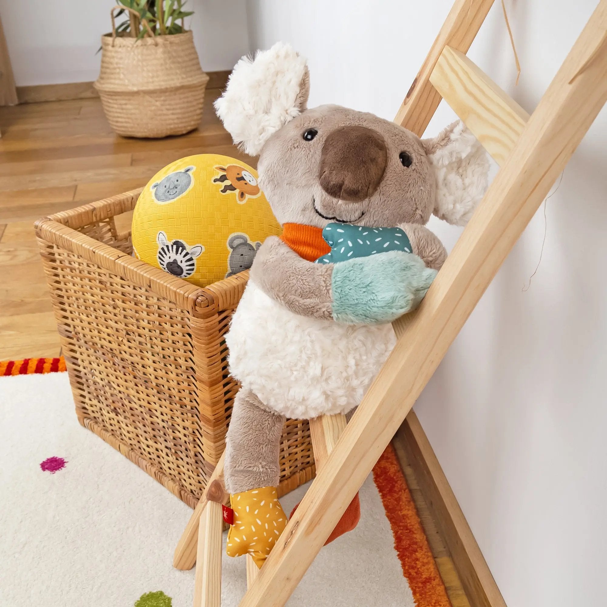 Sigikid Patchwork Koala Plush Toy | Playroom Avenue