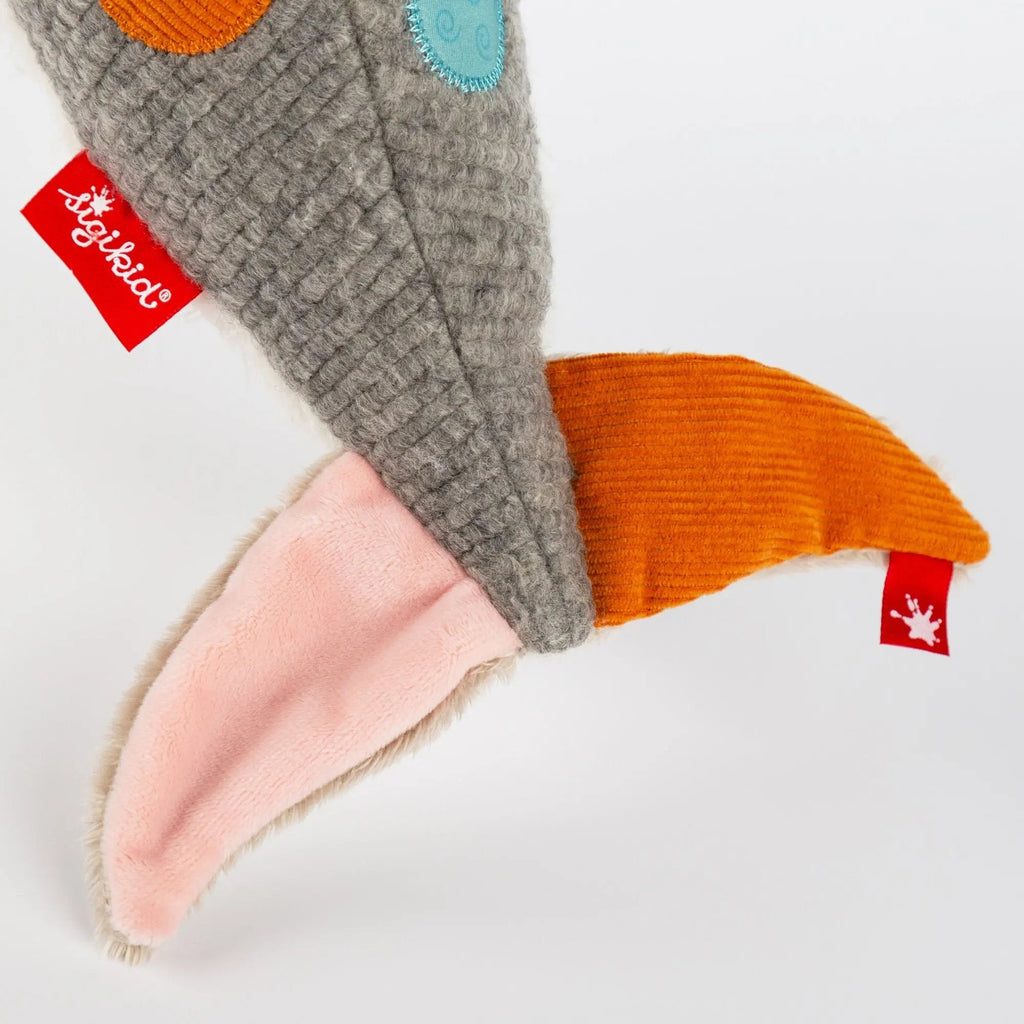 Sigikid Patchwork Dolphin Plush Toy | Playroom Avenue