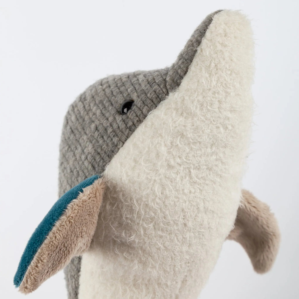 Sigikid Patchwork Dolphin Plush Toy | Playroom Avenue
