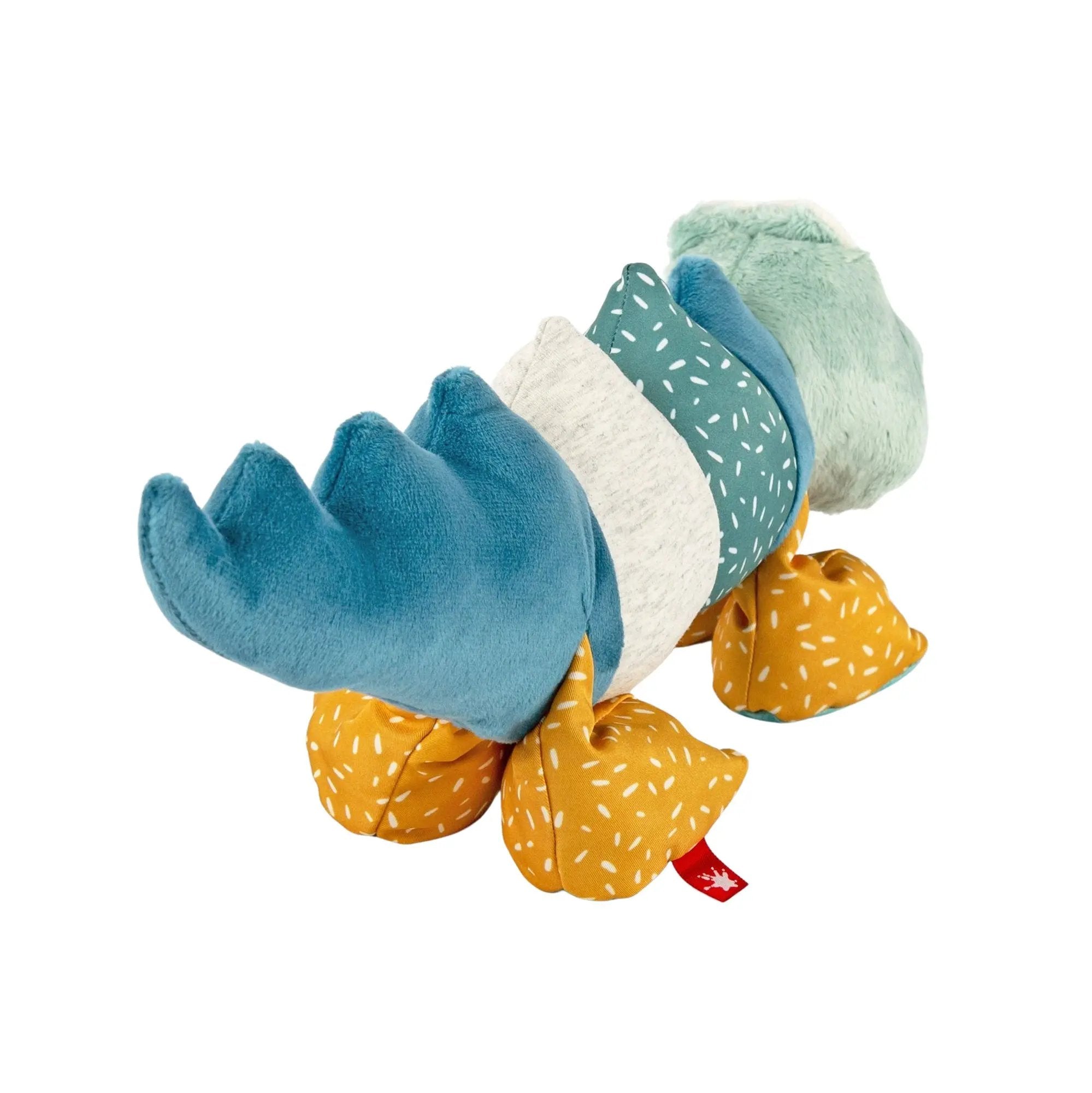 Sigikid Patchwork Crocodile Plush Toy | Playroom Avenue