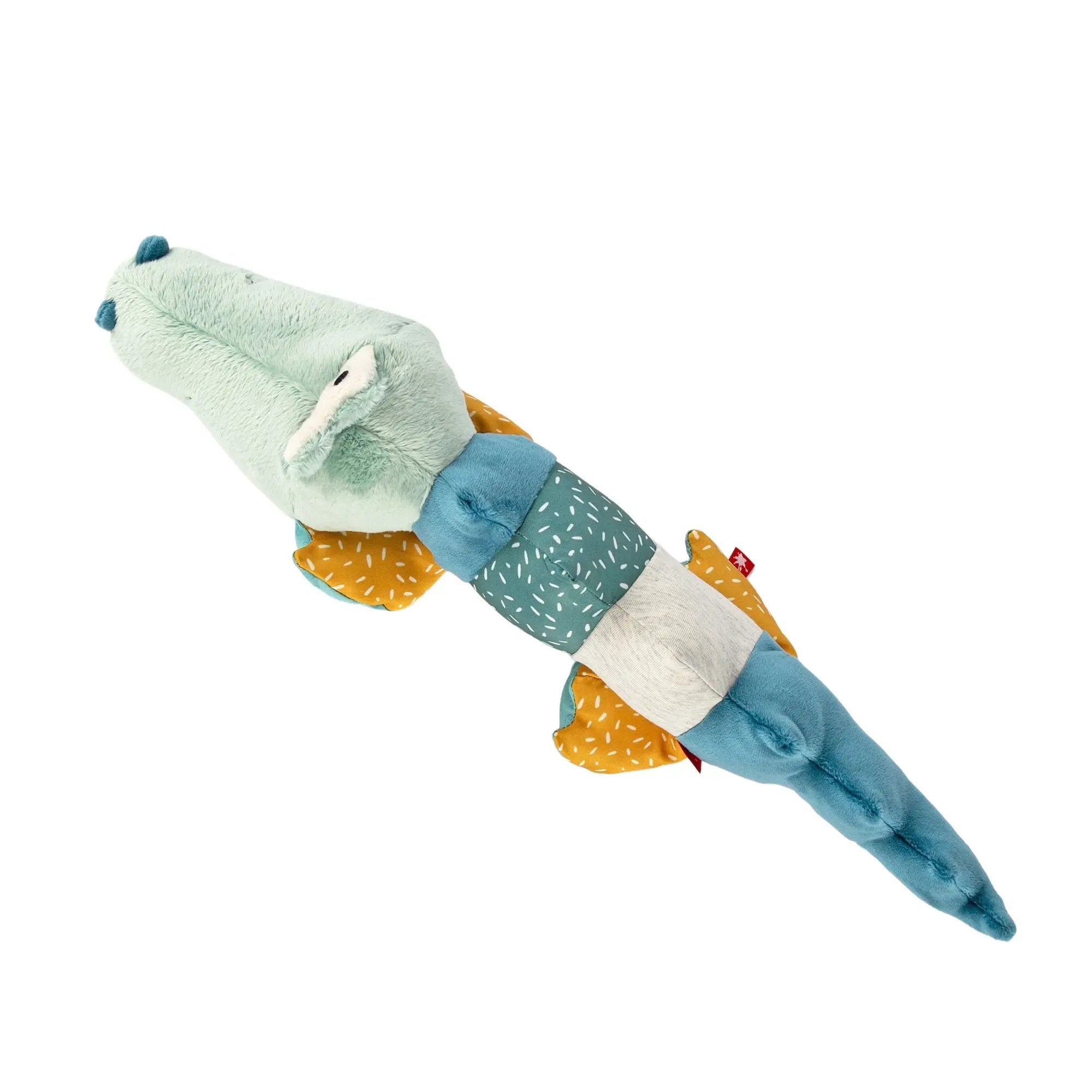 Sigikid Patchwork Crocodile Plush Toy | Playroom Avenue