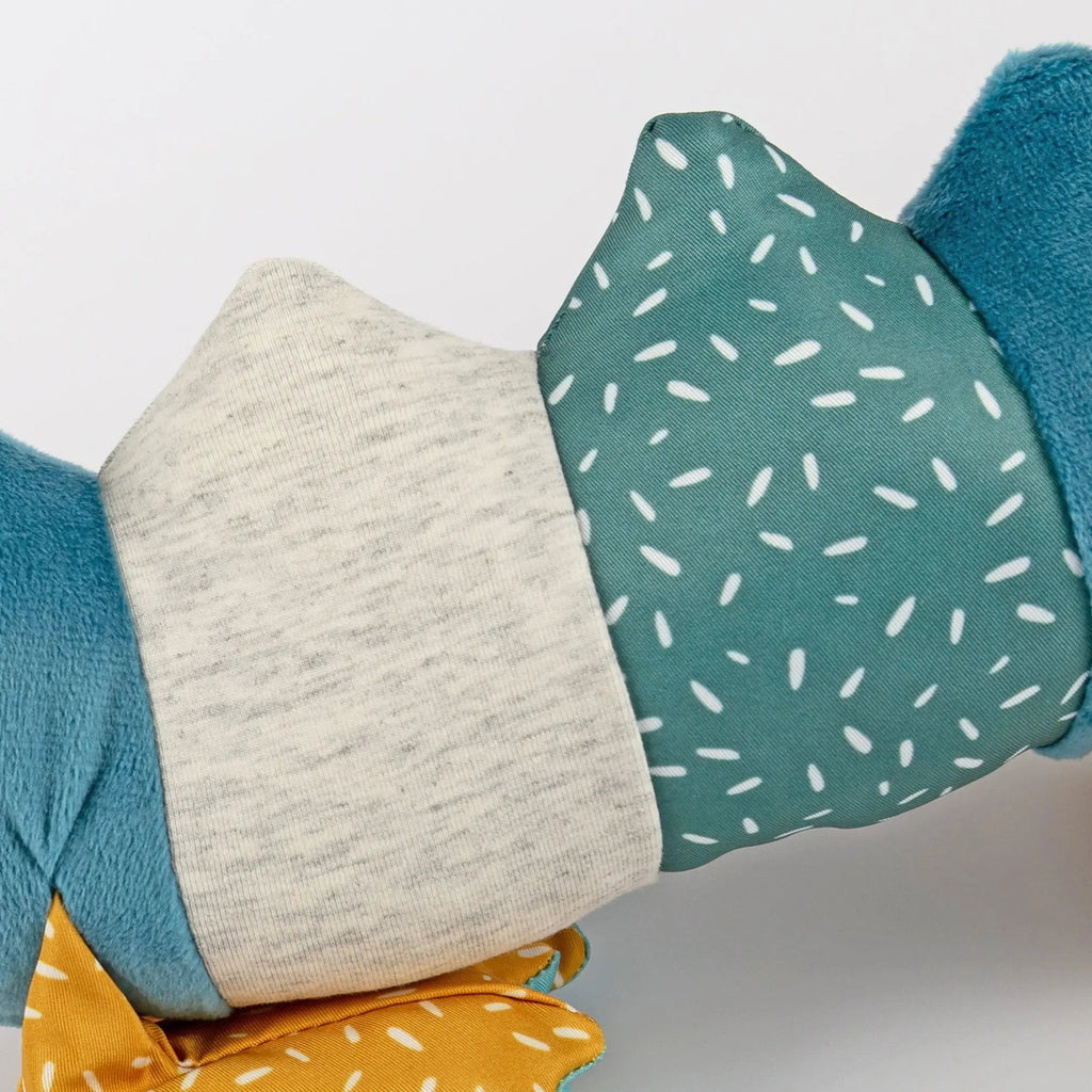 Sigikid Patchwork Crocodile Plush Toy | Playroom Avenue