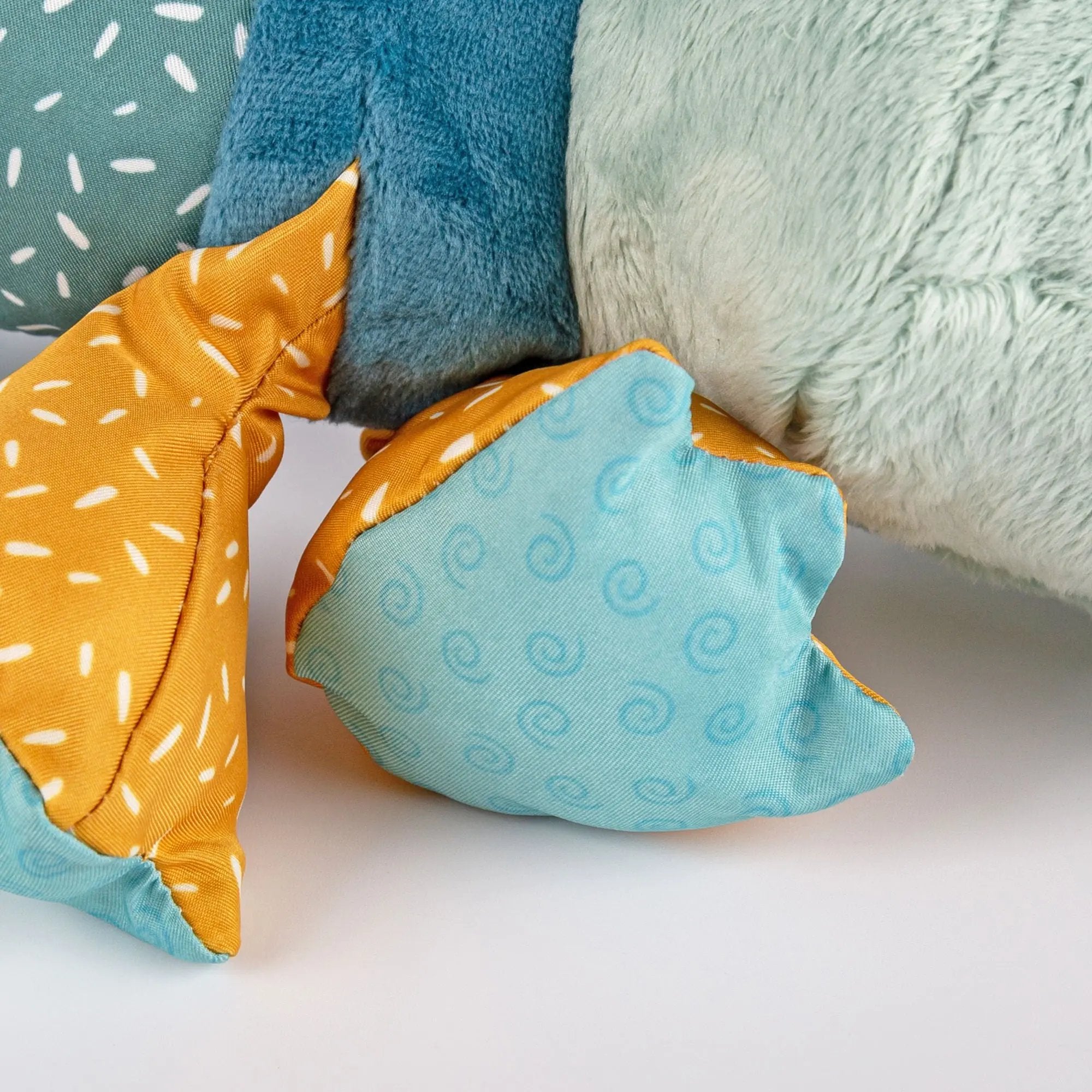 Sigikid Patchwork Crocodile Plush Toy | Playroom Avenue