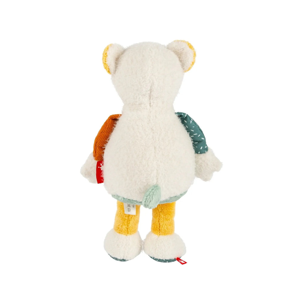 Sigikid Patchwork Polar Bear Plush Toy | Playroom Avenue