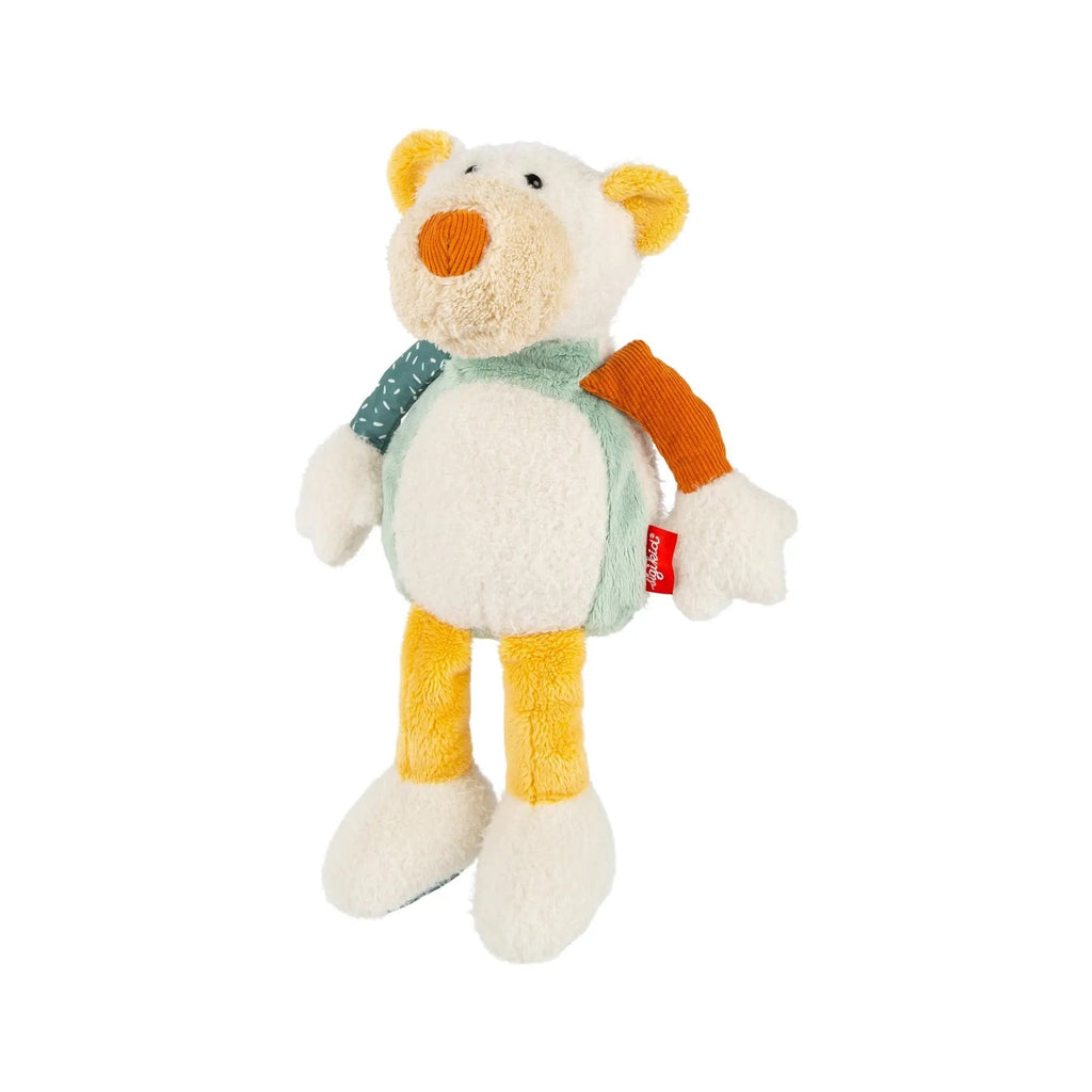 Sigikid Patchwork Polar Bear Plush Toy | Playroom Avenue