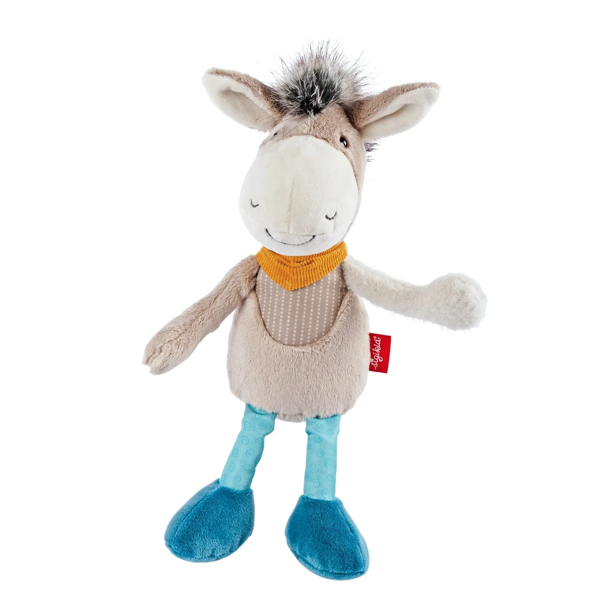 Sigikid Patchwork Donkey Plush Toy | Playroom Avenue