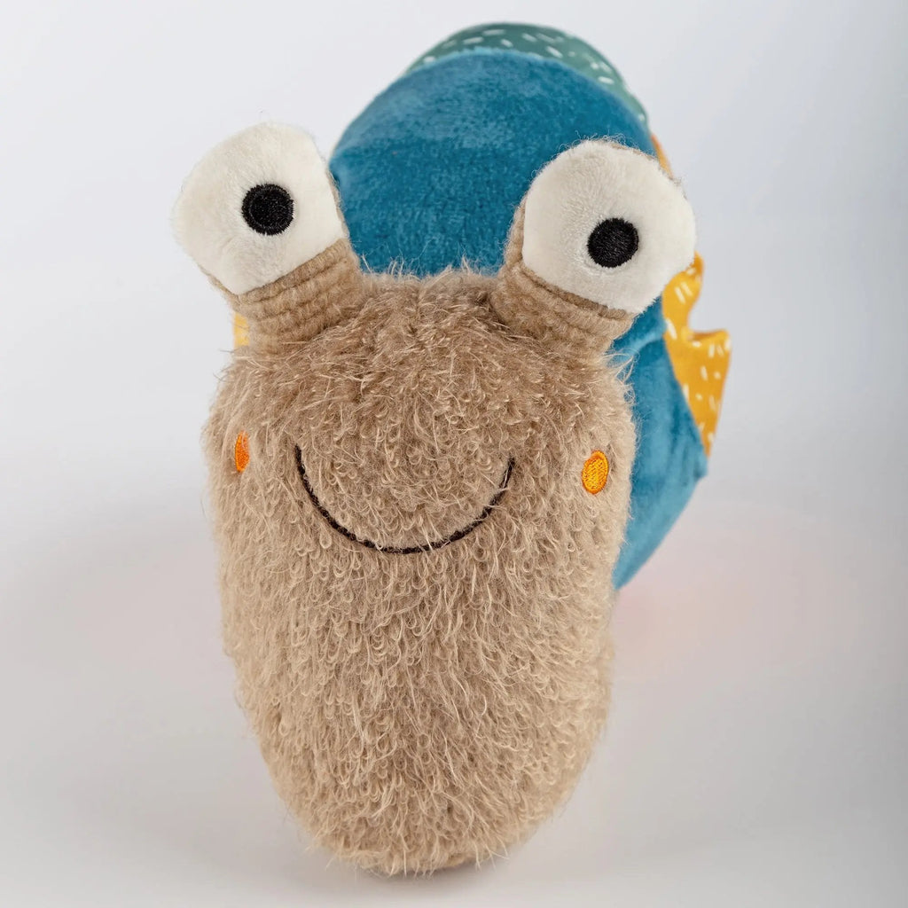 Sigikid Patchwork Snail Plush Toy | Playroom Avenue
