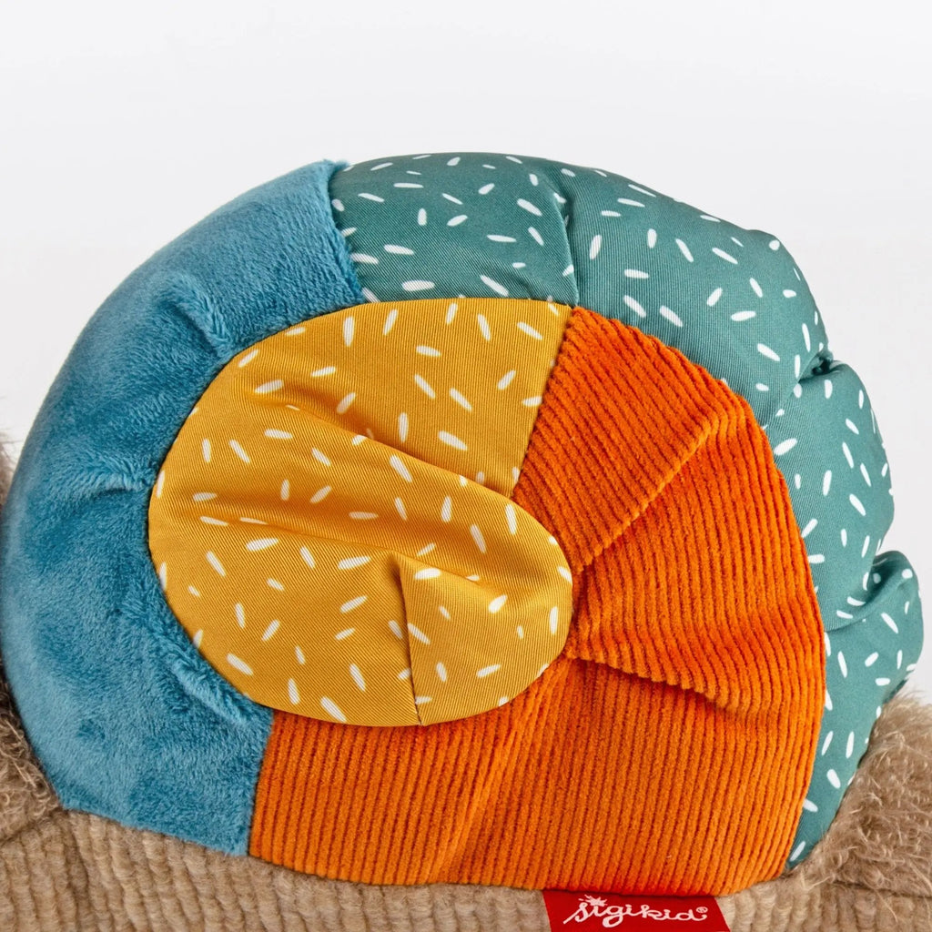 Sigikid Patchwork Snail Plush Toy | Playroom Avenue
