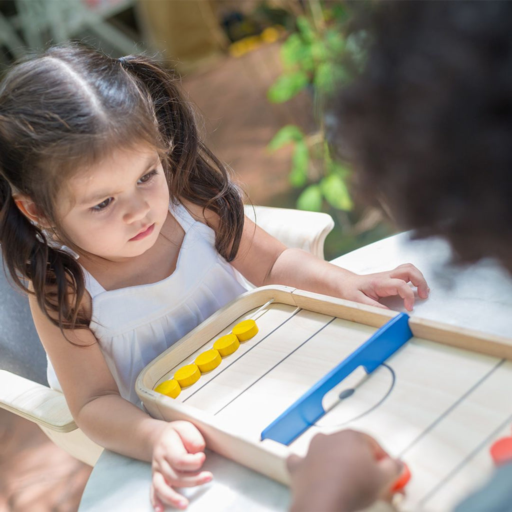 PlanToys 2-In-1 Shuffleboard Game | Playroom Avenue
