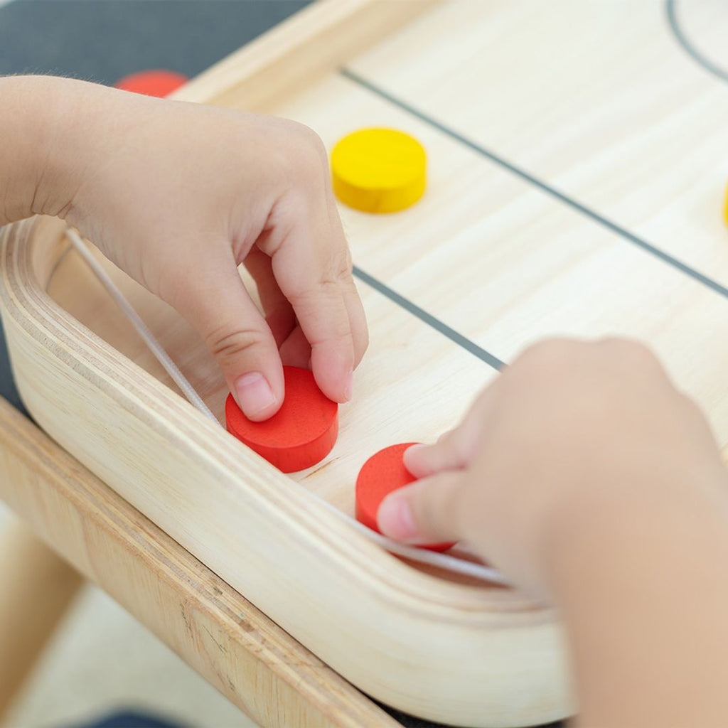 PlanToys 2-In-1 Shuffleboard Game | Playroom Avenue