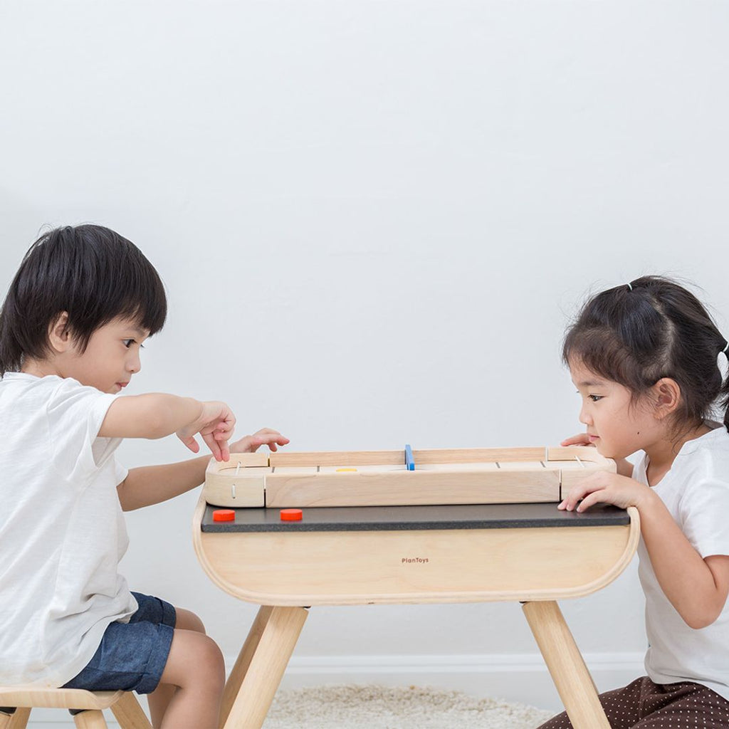 PlanToys 2-In-1 Shuffleboard Game | Playroom Avenue