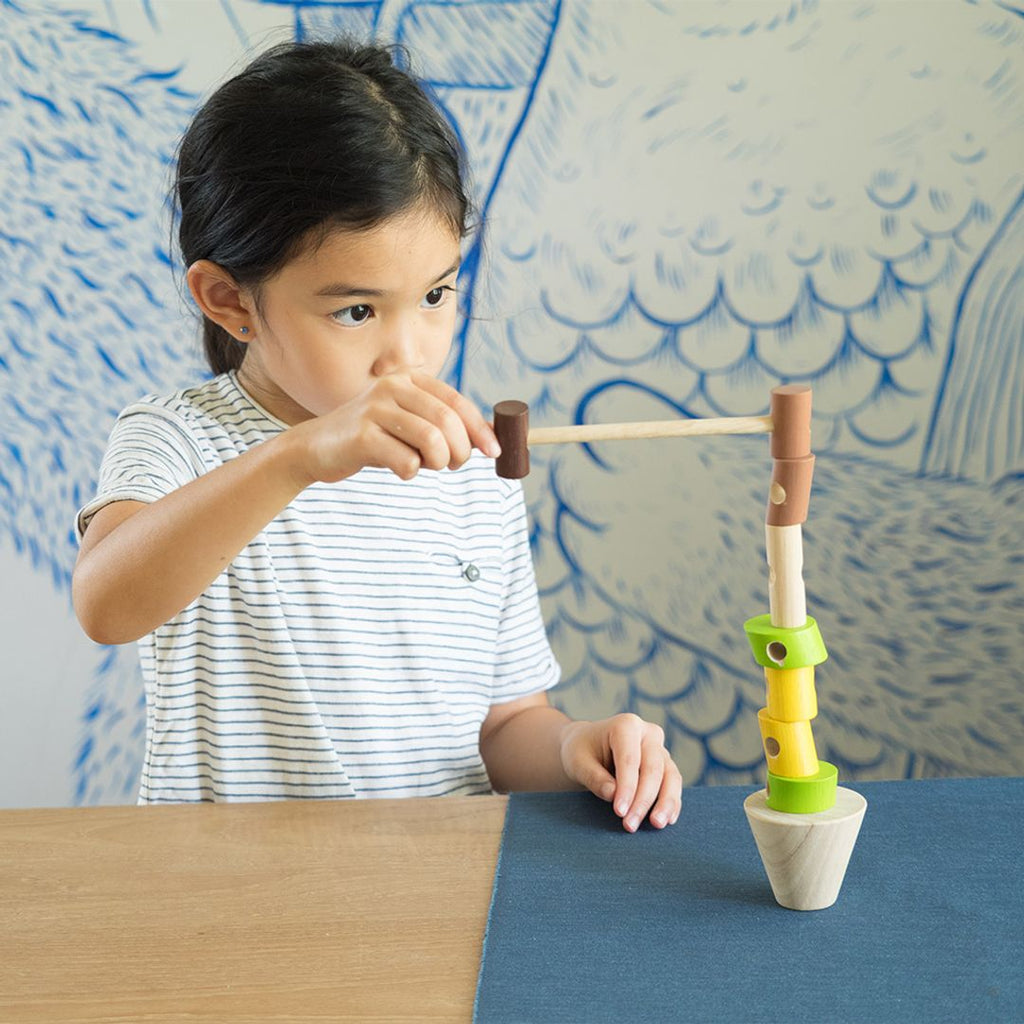 PlanToys Stacking Logs | Playroom Avenue