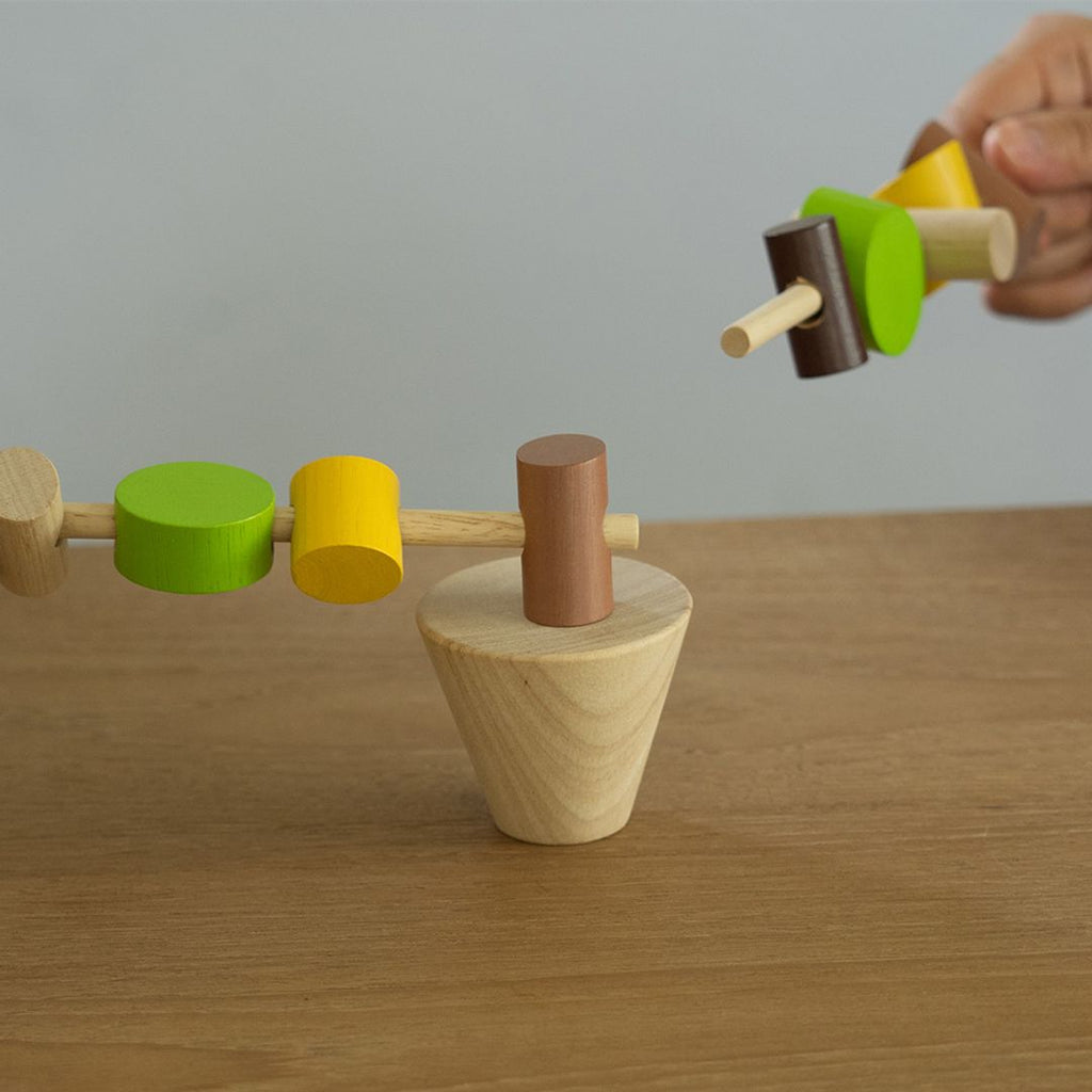 PlanToys Stacking Logs | Playroom Avenue
