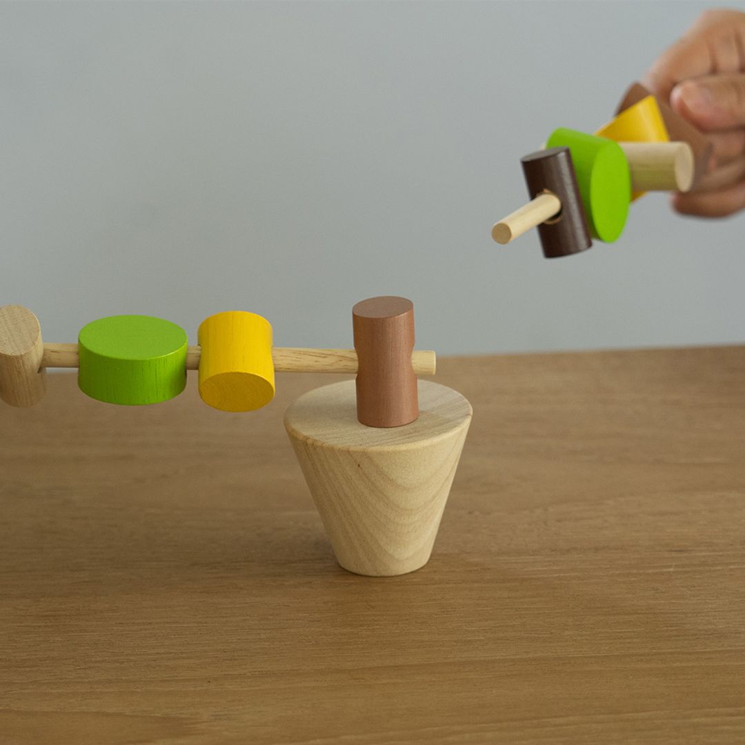 PlanToys Stacking Logs | Playroom Avenue